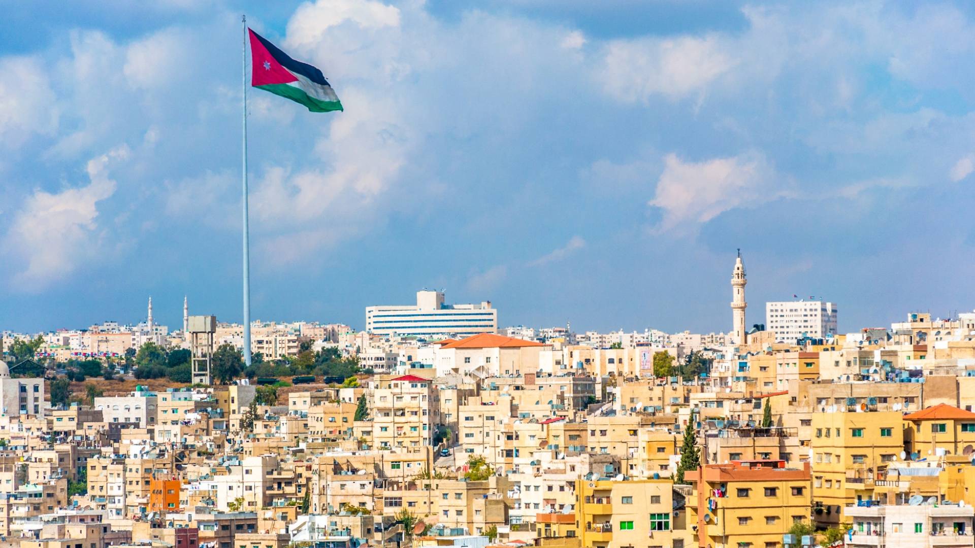 لقطة عامة للعاصمة عمان