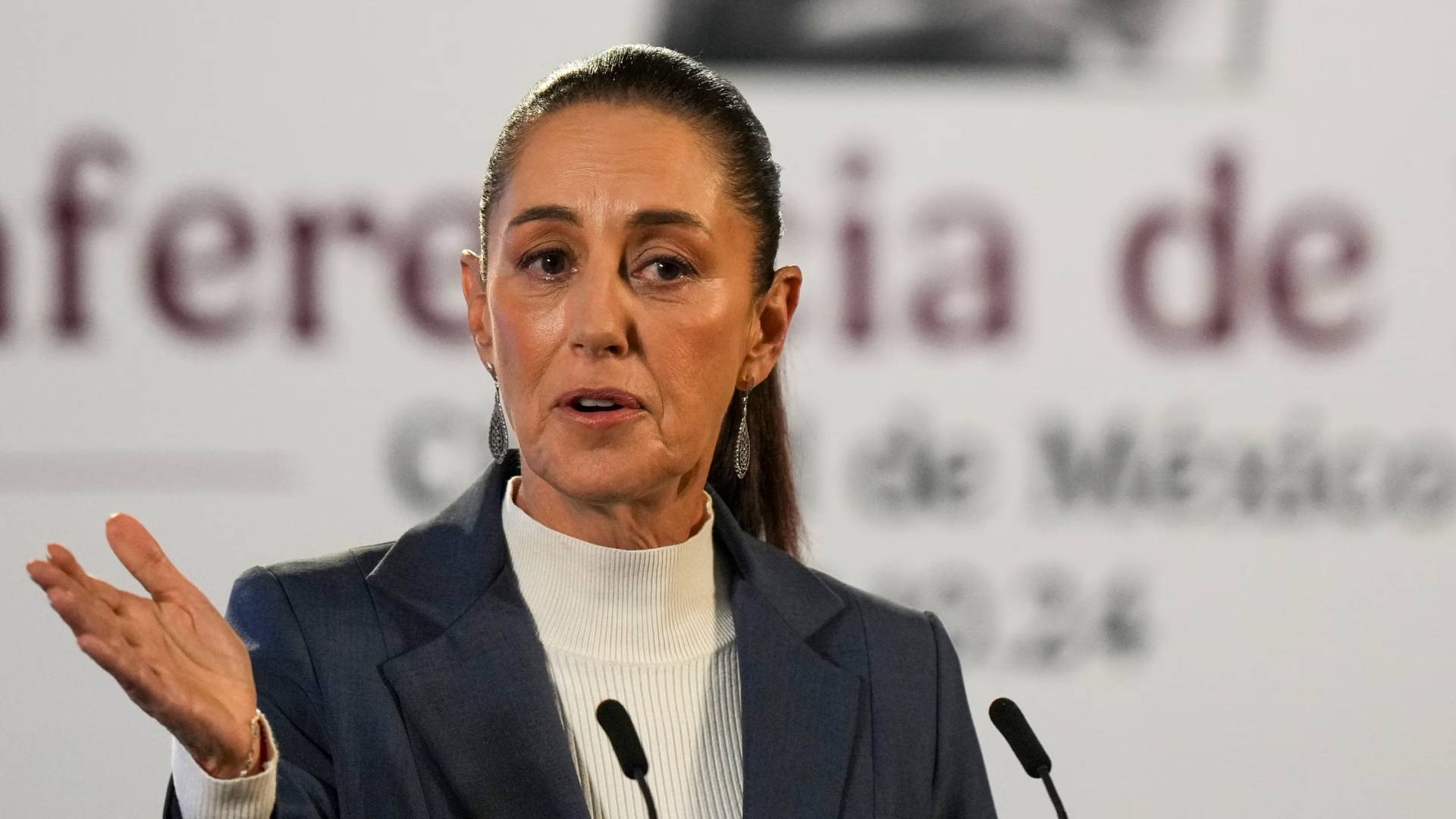 الرئيسة المكسيكية كلاوديا شينباوم