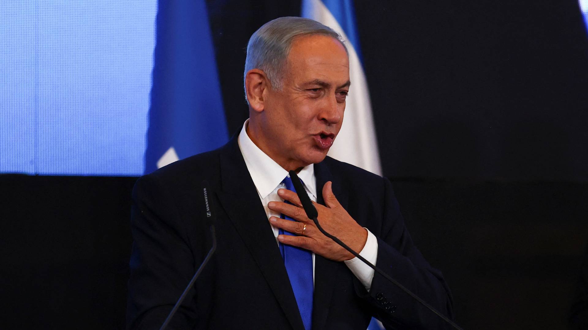 رئيس وزراء الاحتلال بنيامين نتنياهو