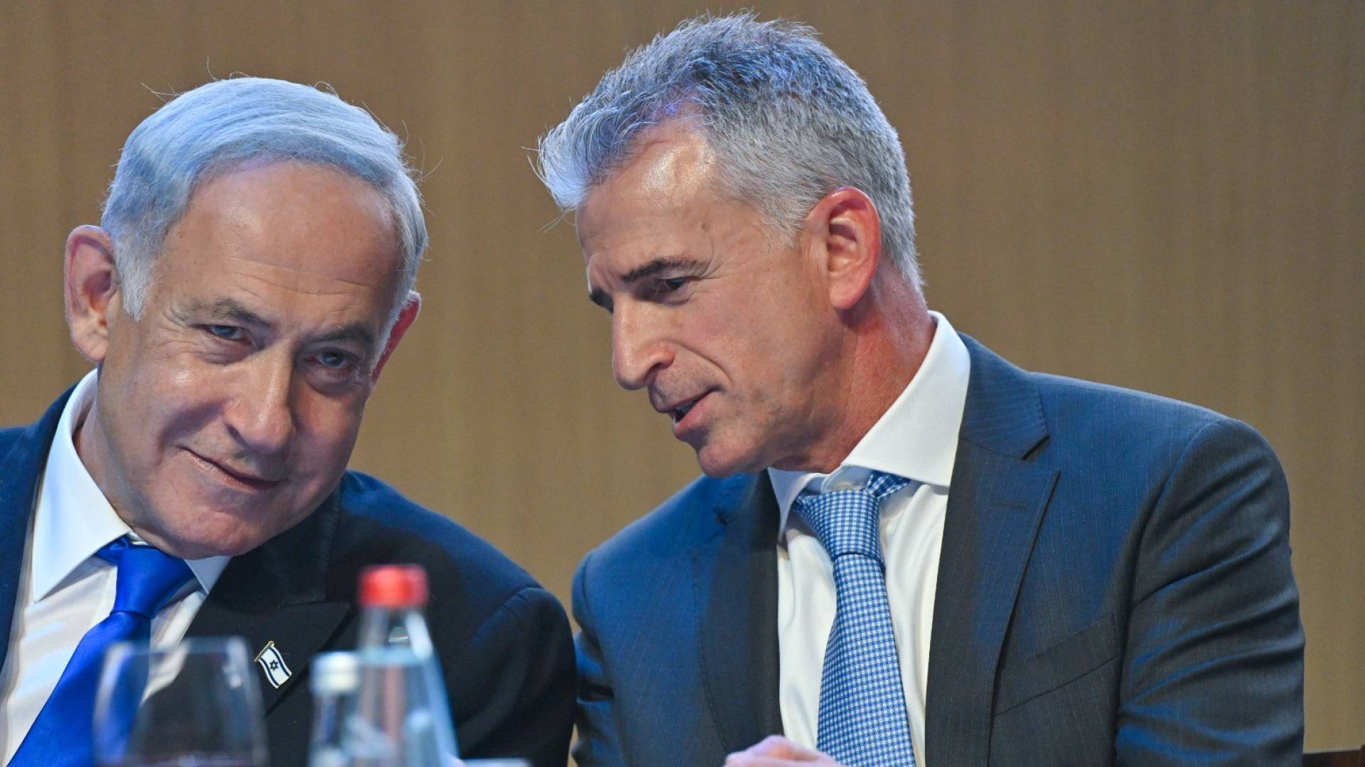 ن رئيس الموساد دافيد برنياع ونتنياهو