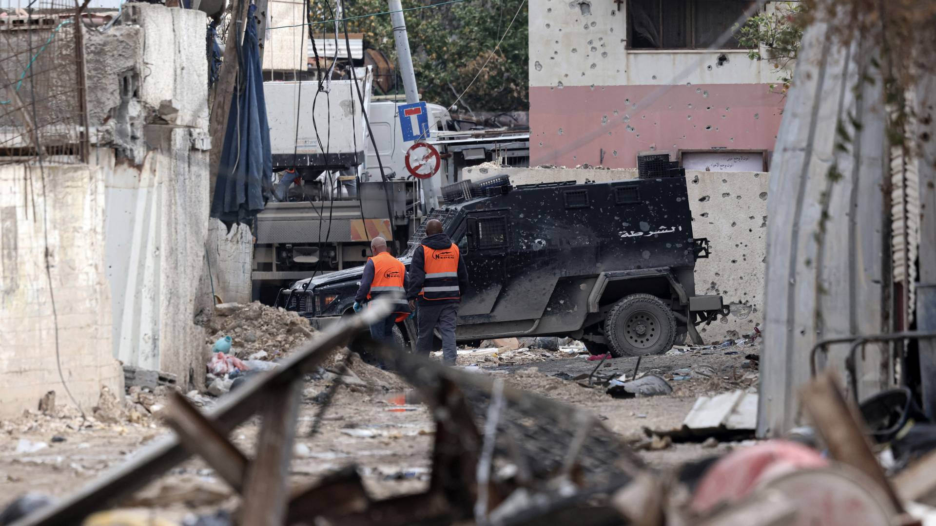 الشرطة الفلسطينية في الضفة الغربية