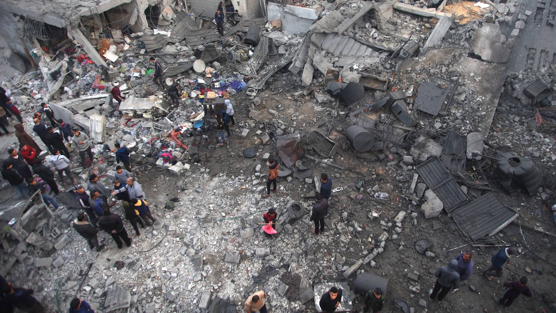 آثار الدمار في قطاع غزة