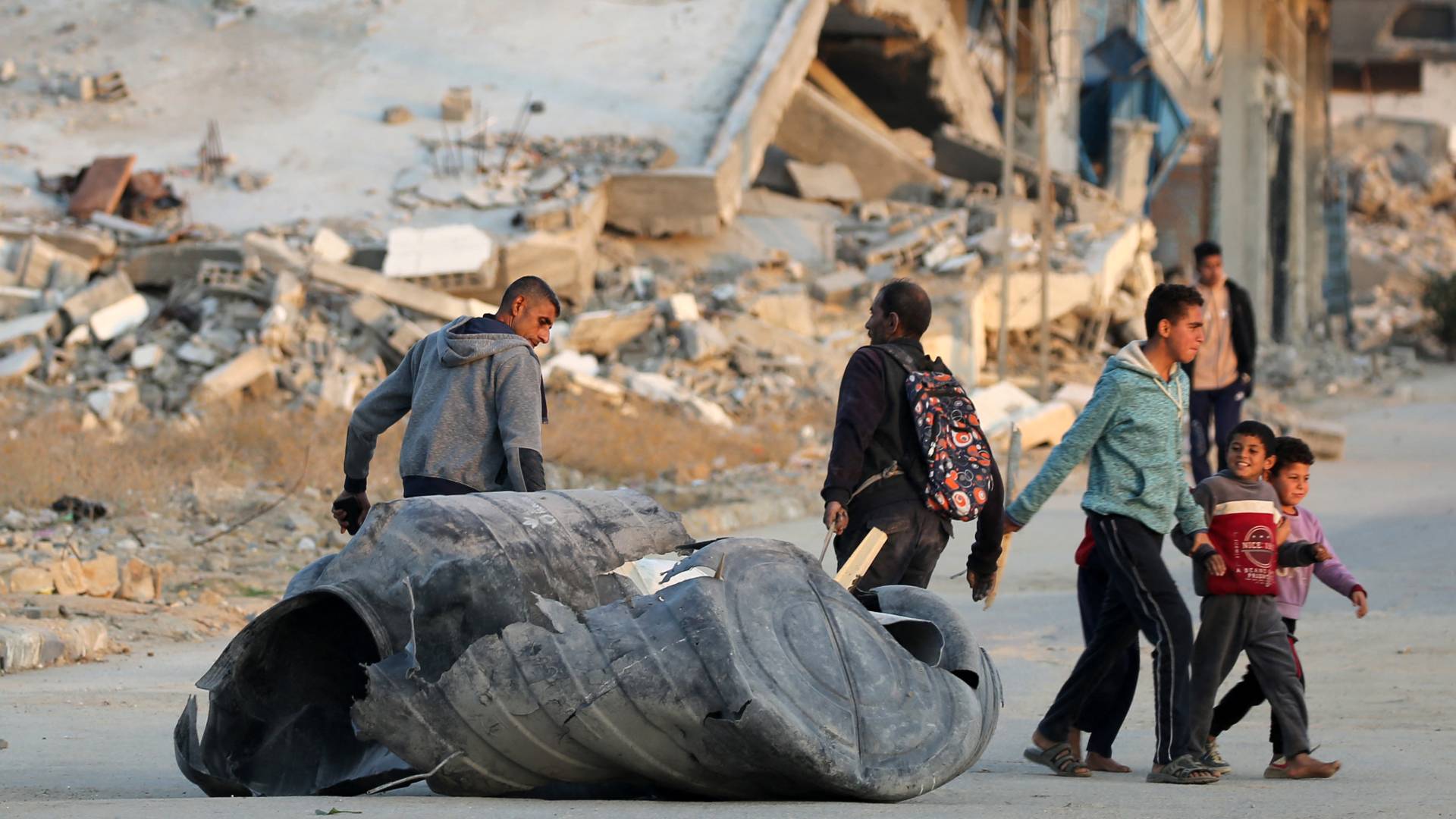 مواطنون غزييون