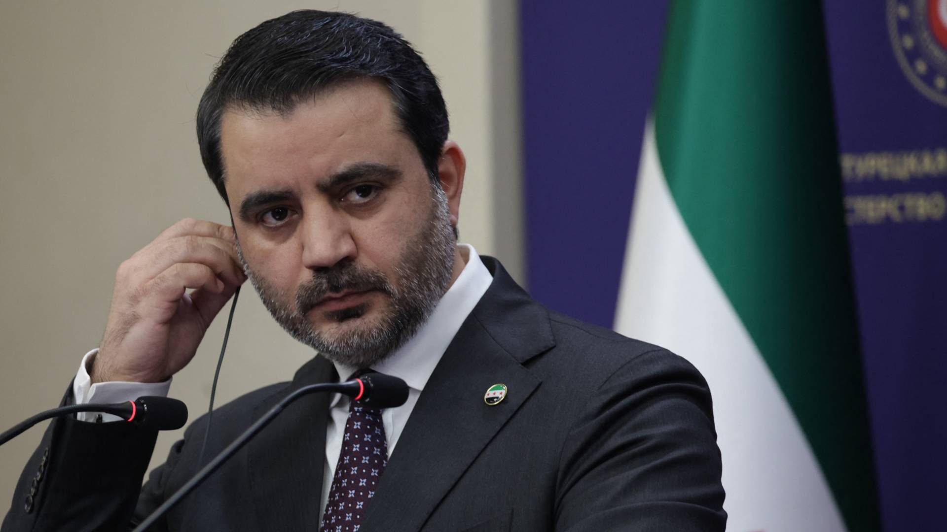 وزير الخارجية السوري أسعد الشيباني