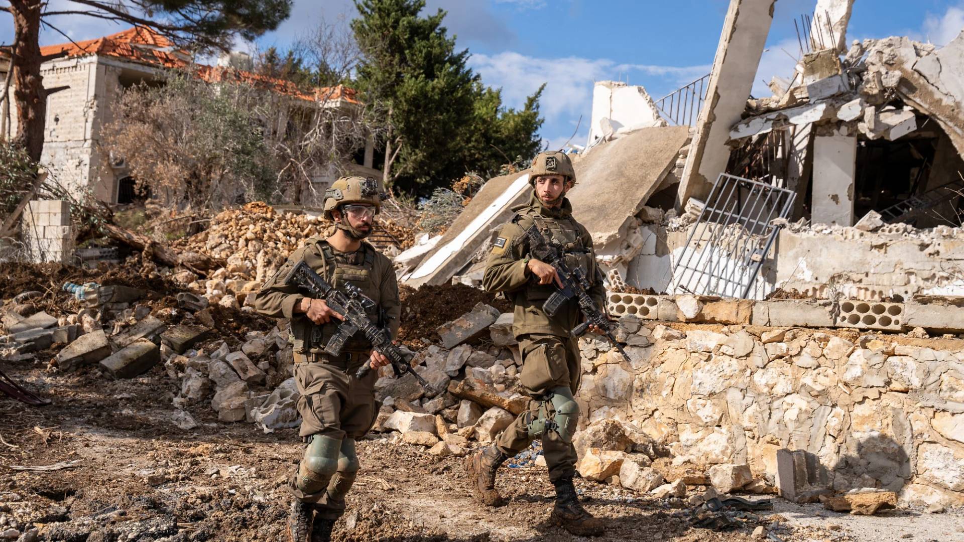 عناصر من جيش الاحتلال جنوبي لبنان