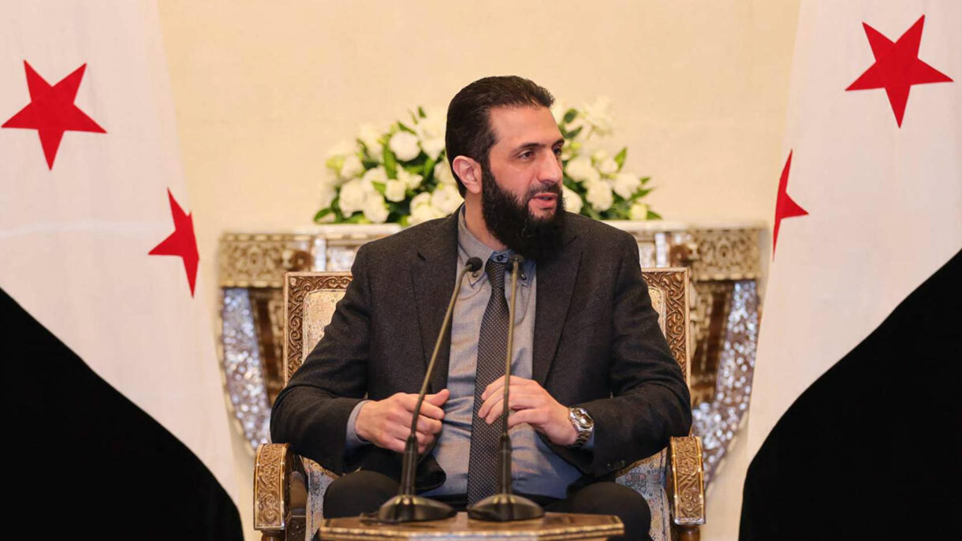 رئيس الجمهورية السورية أحمد الشرع