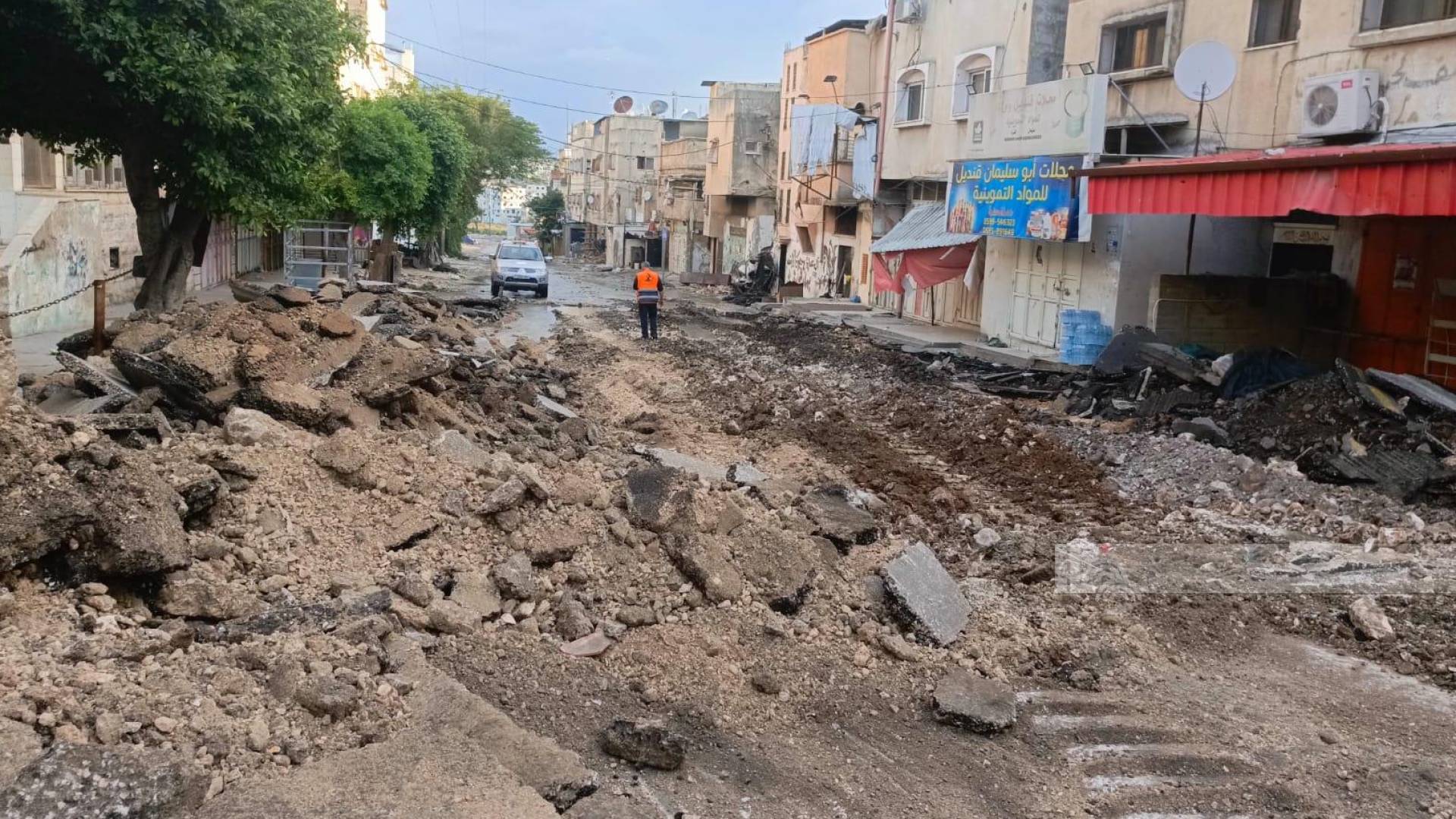 الاحتلال يدمر خلال اقتحاماته لمدن الضفة الغربية البنى التحتية