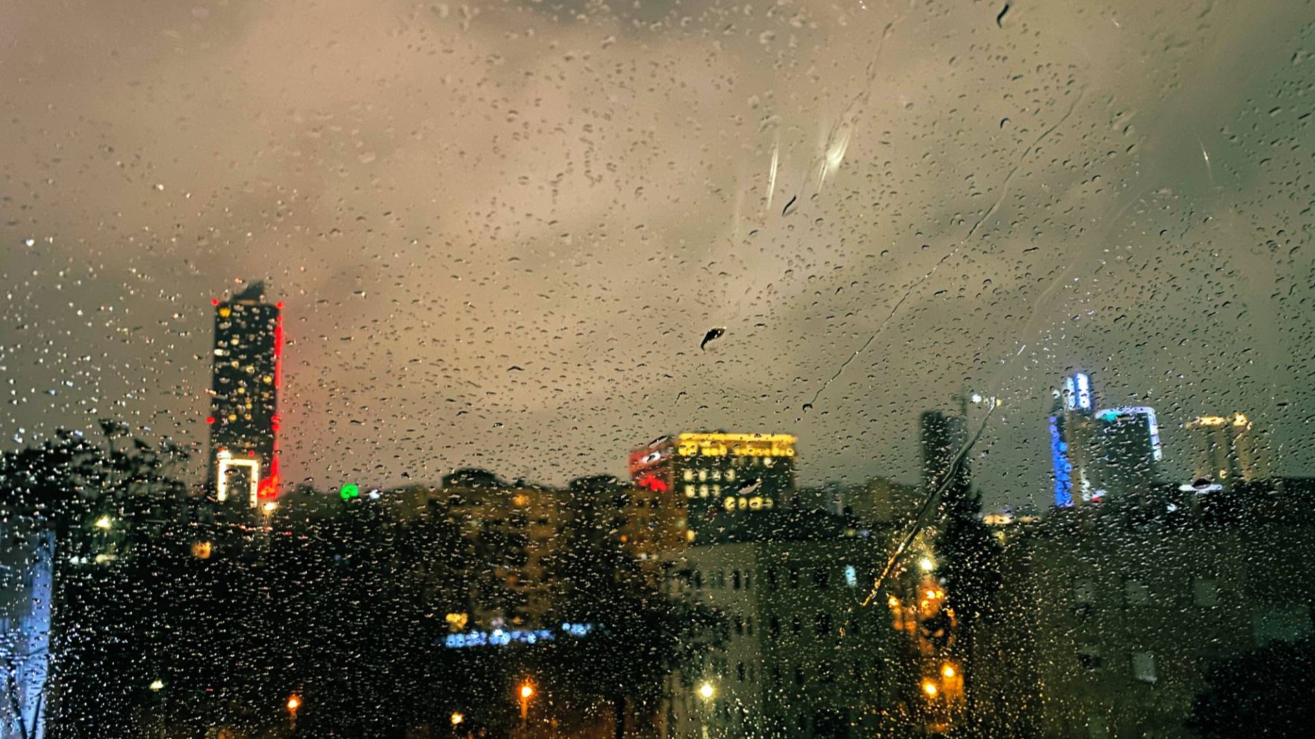 أمطار في العاصمة عمان