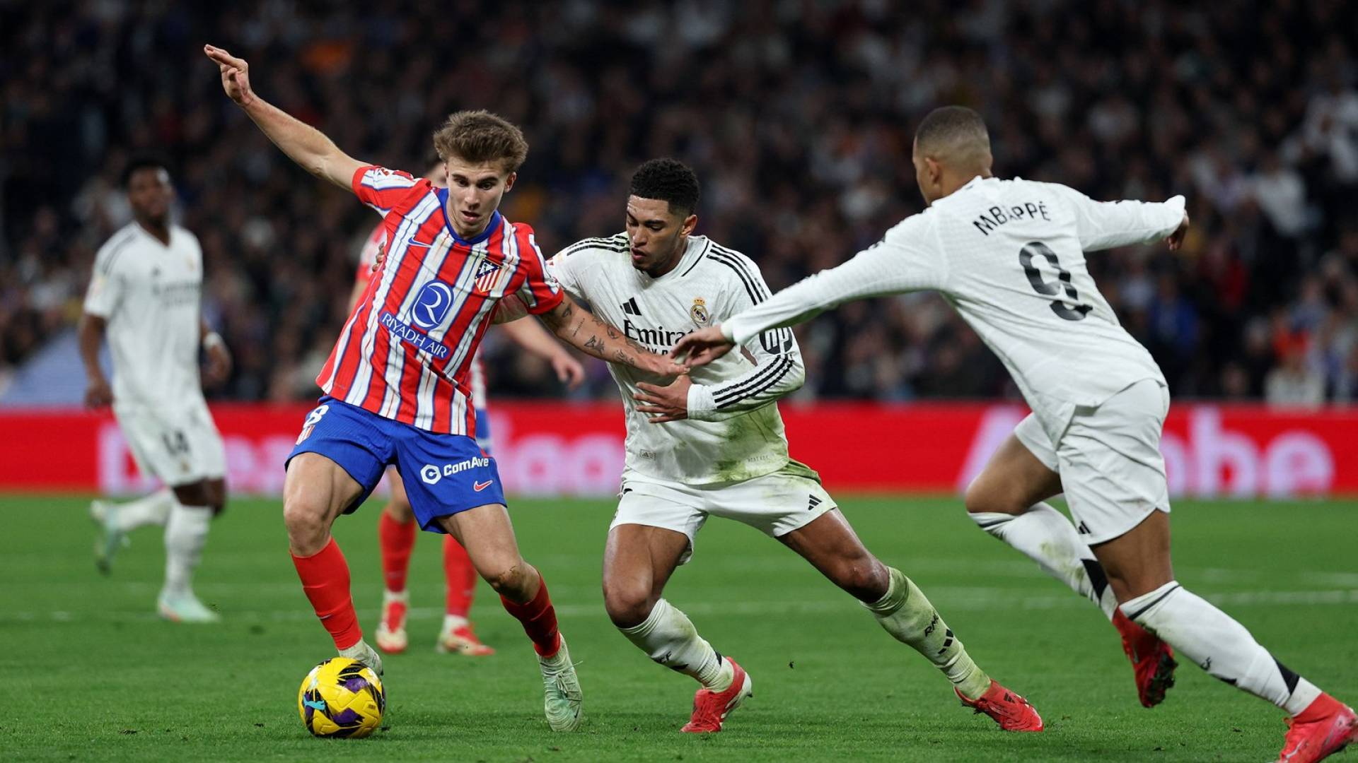 لاعبي ريال مدريد وأتلتيكو