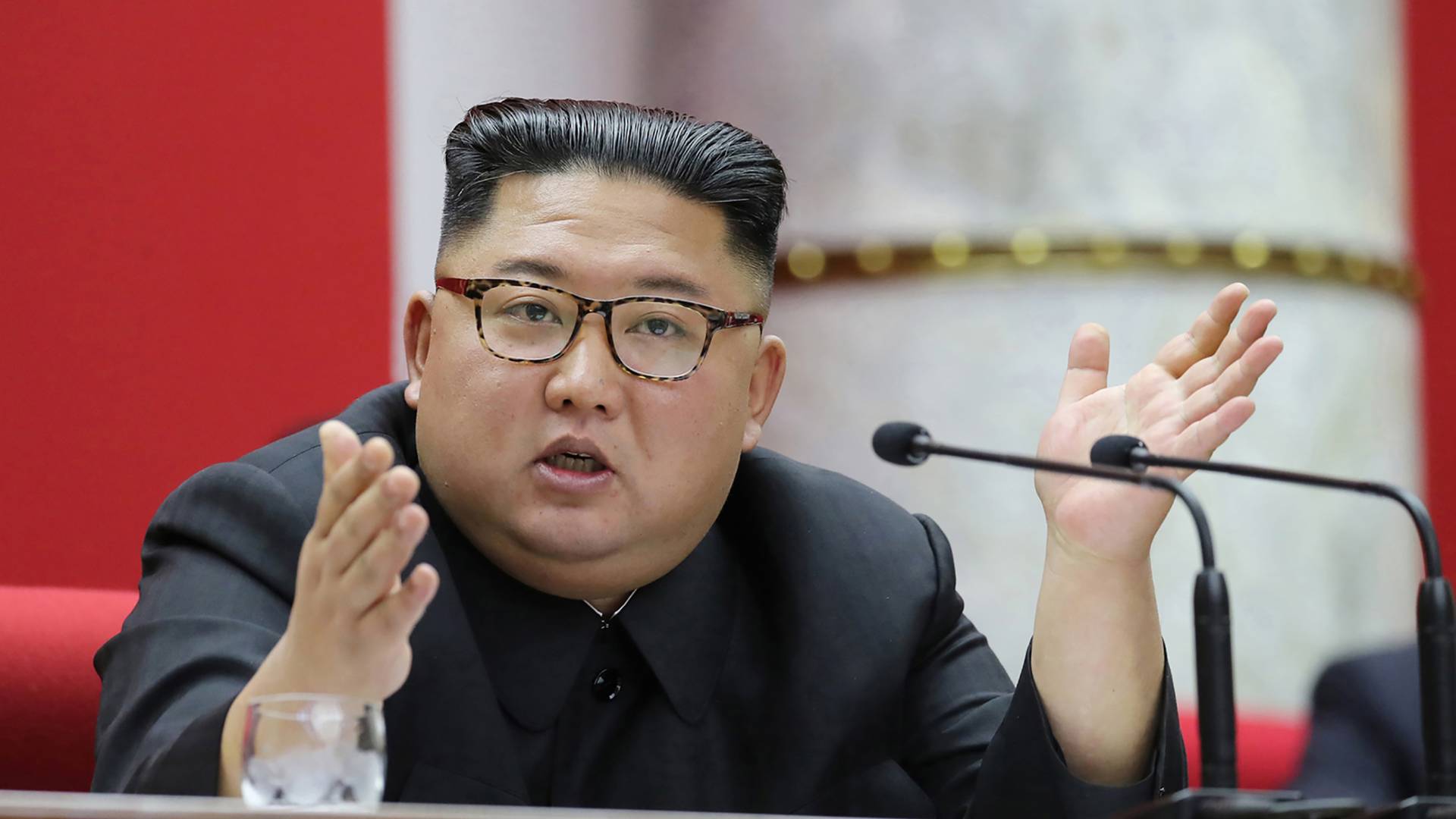 الزعيم الكوري الشمالي كيم جونغ أون