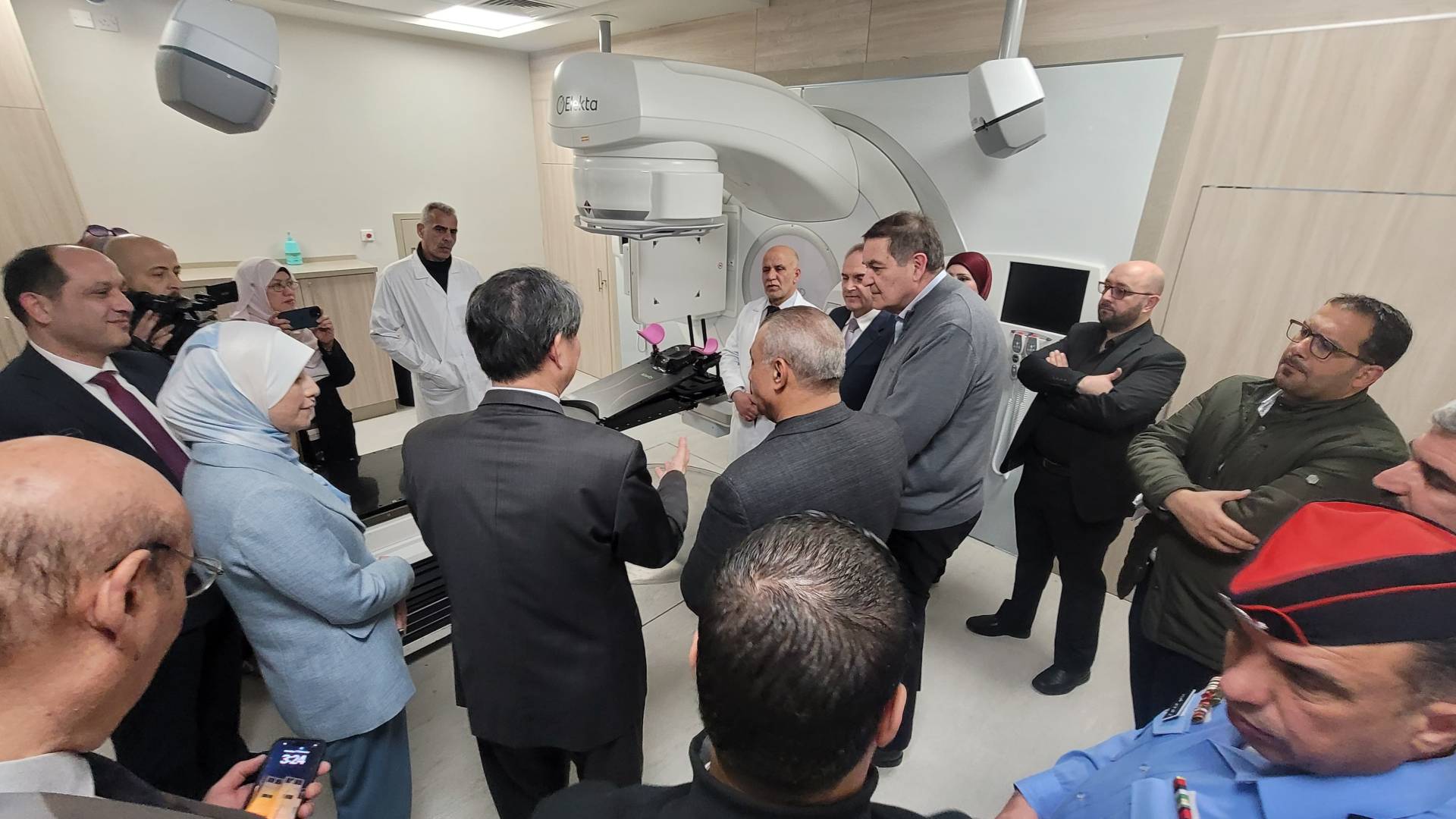 افتتاح توسعة الطب النووي والأشعة العلاجية بمستشفى البشير