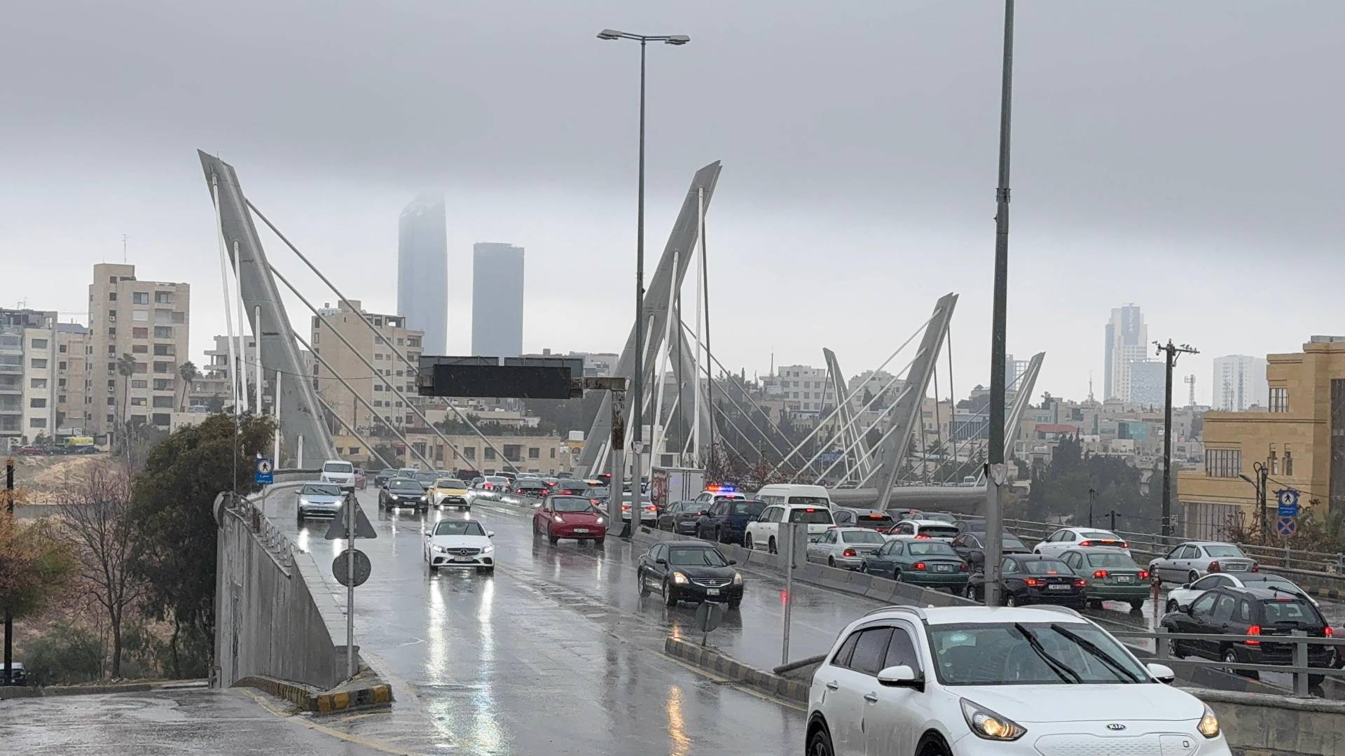 أجواء ناطرة في العاصمة عمان "أرشيفية"