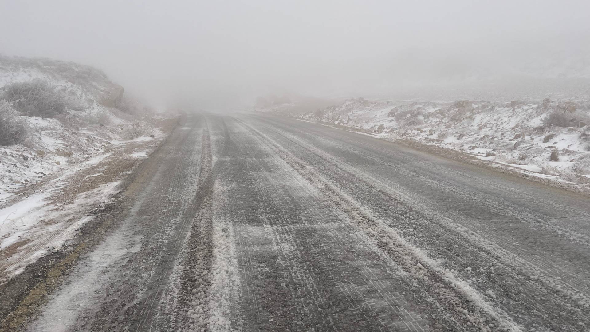 ثلوج في الأردن "أرشيفية"