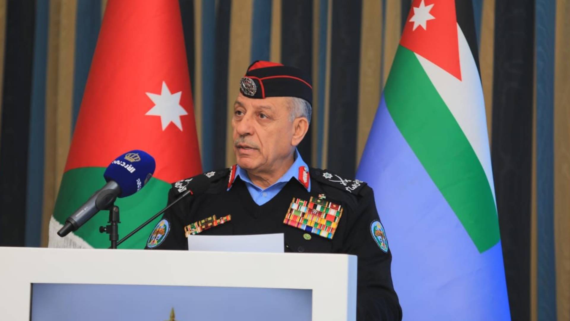 مدير الأمن العام، اللواء الدكتور عبيد الله المعايطة