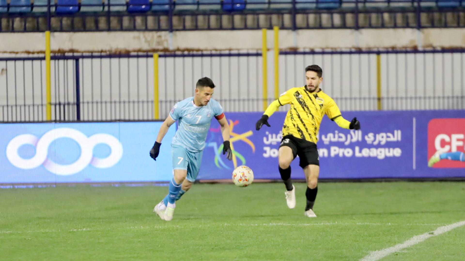 من مباراة الحسين والصريح