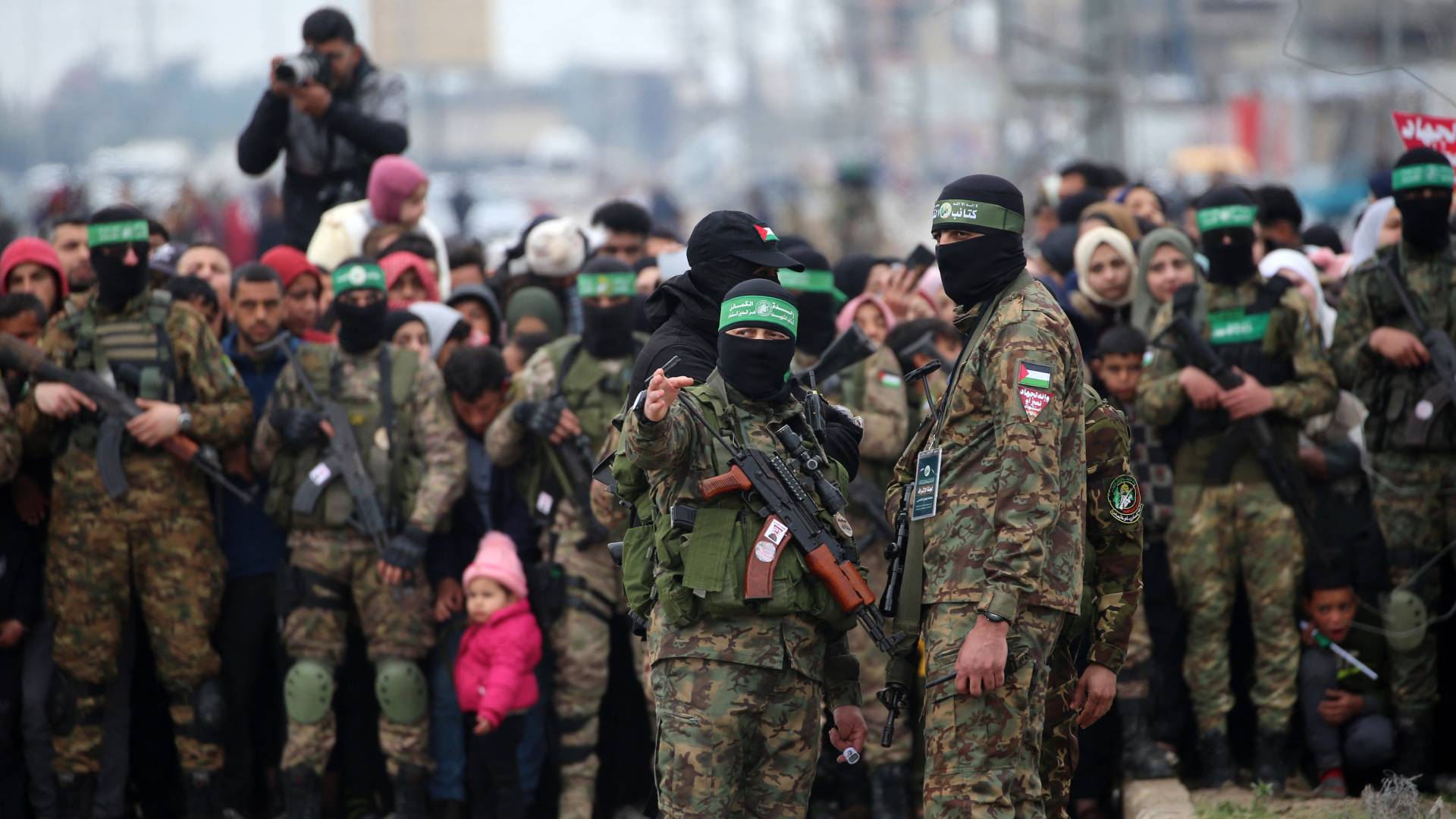 عناصر من كتائب القسام في قطاع غزة