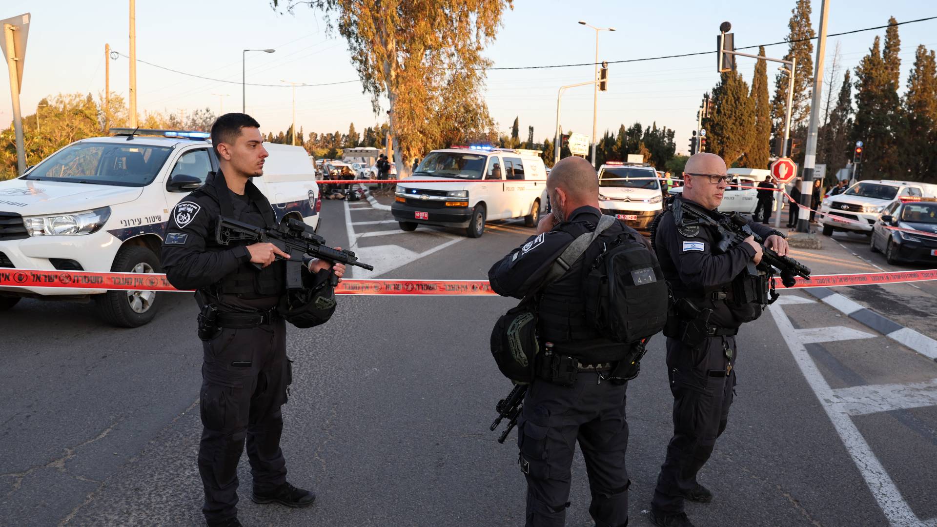 موقع عملية الدهس جنوب حيفا