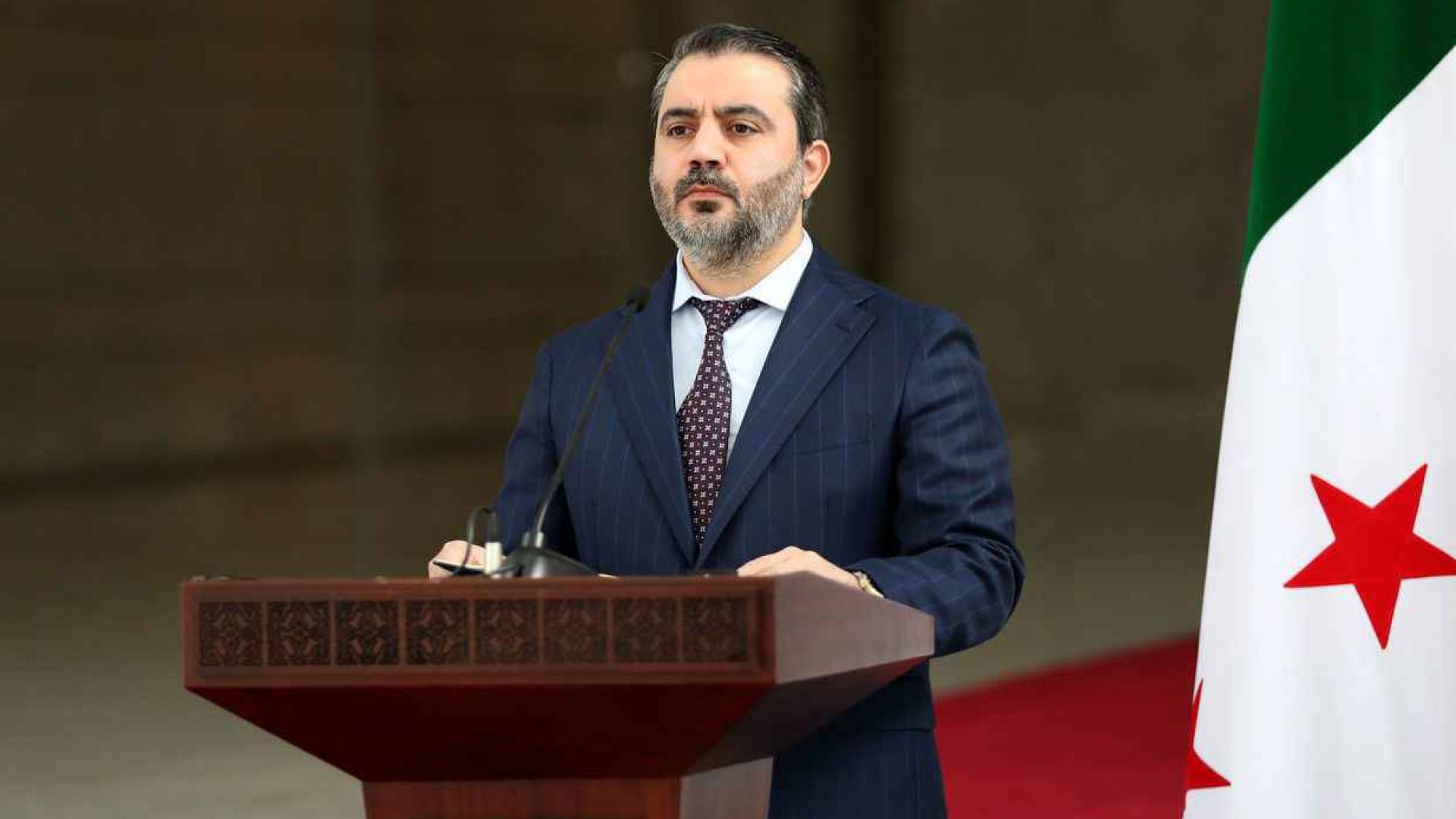 وزير الخارجية السوري أسعد الشيباني
