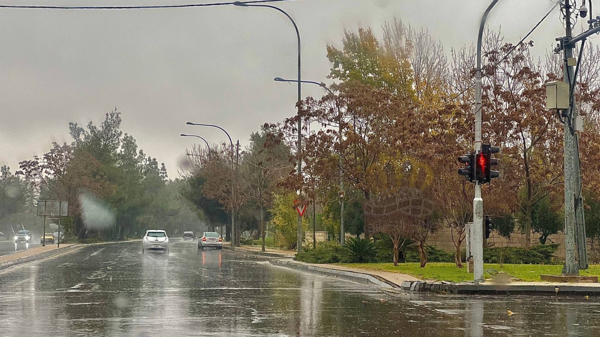 أمطار في الاردن - تعبيرية