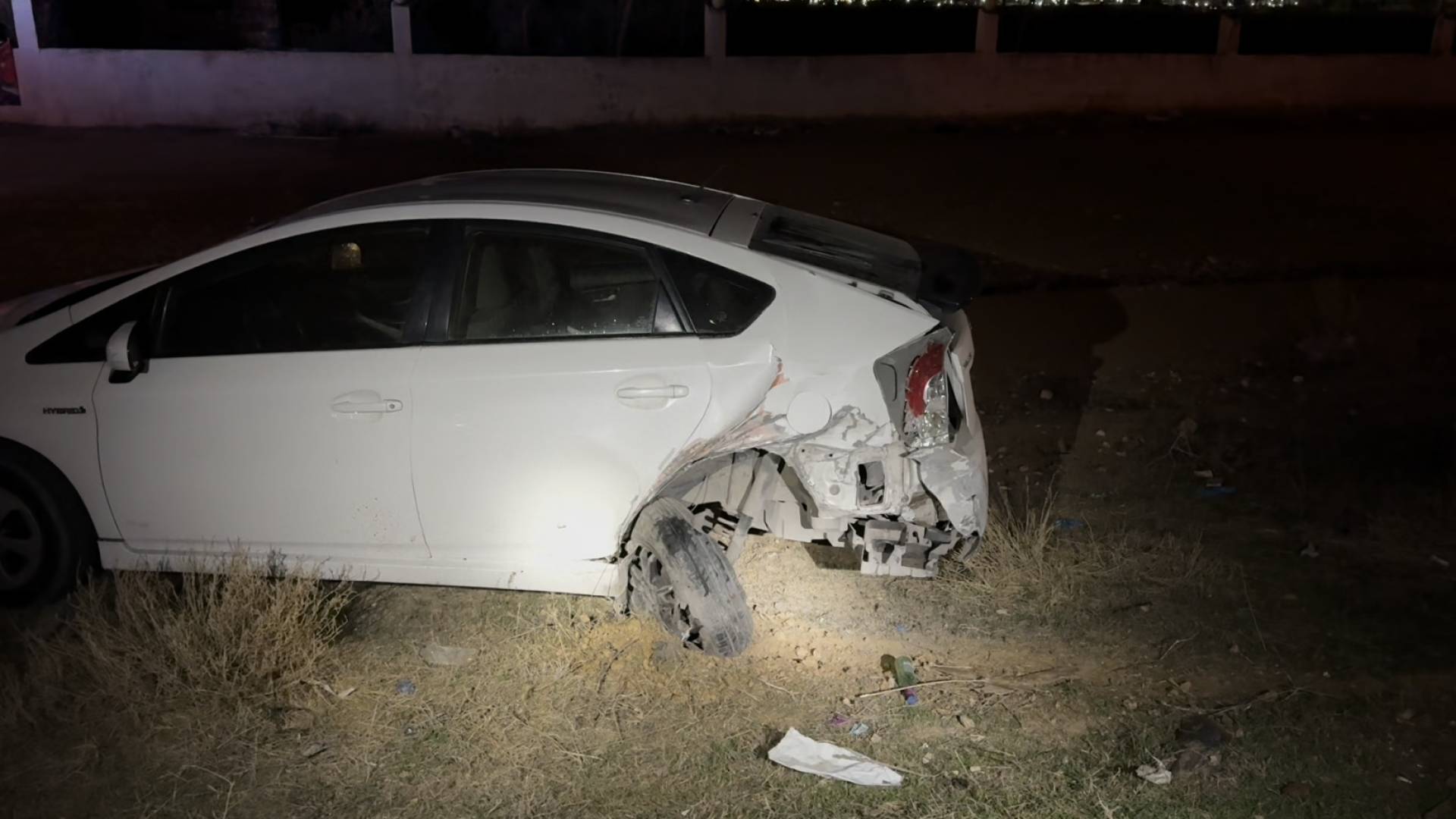 صورة من الحادث