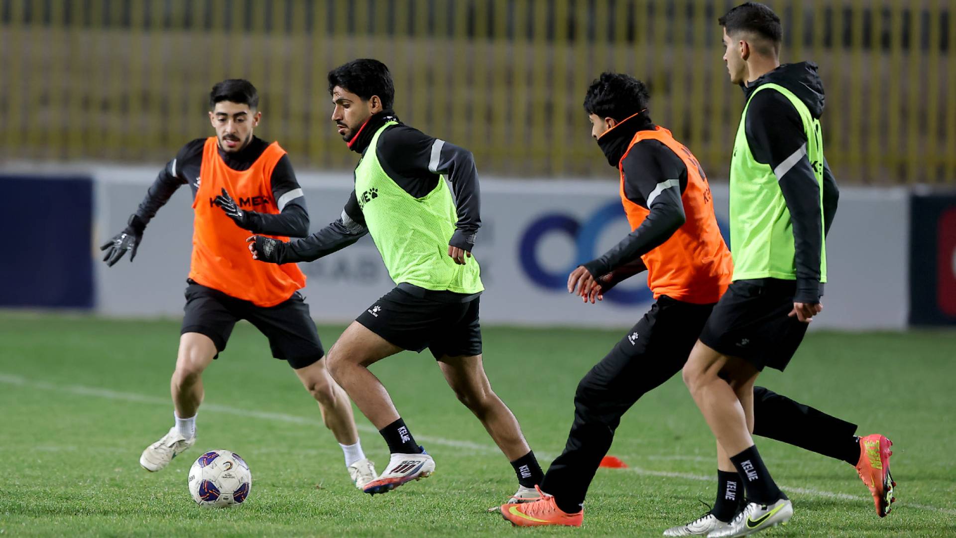 من تدريبات المنتخب الوطني