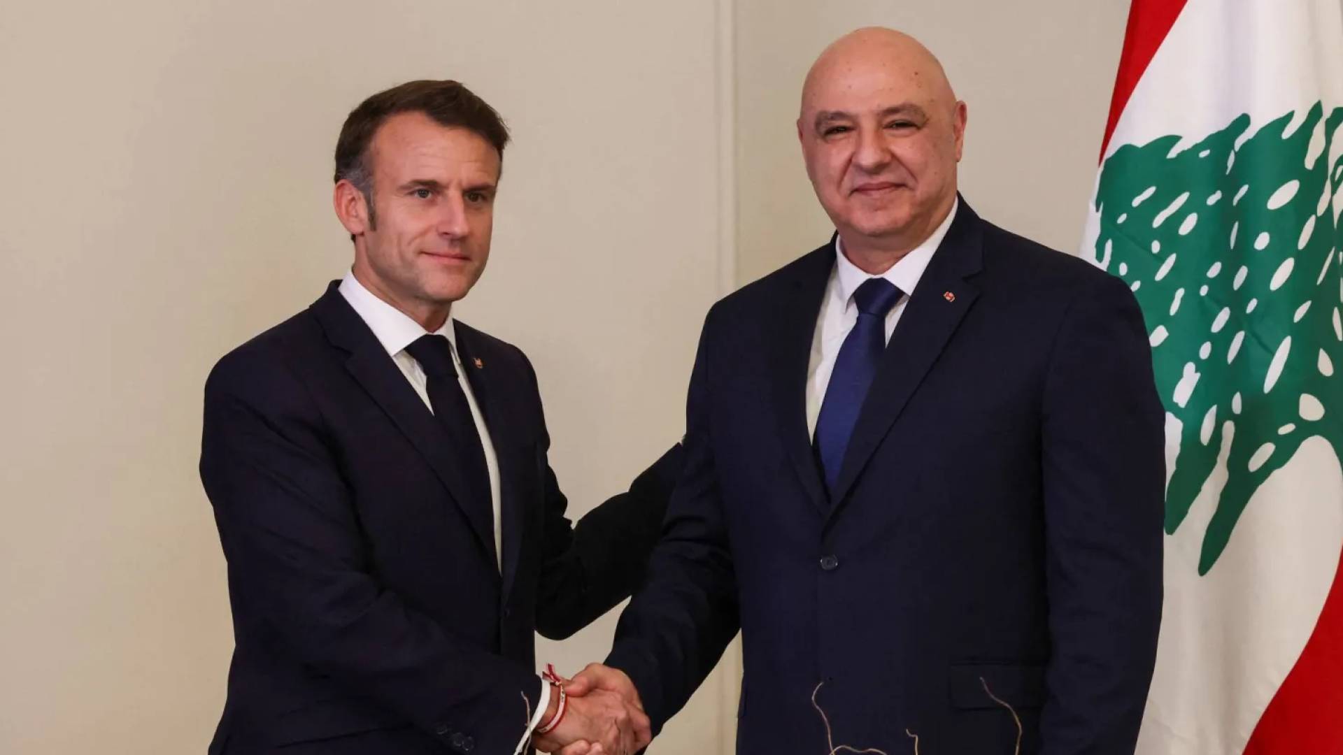 جوزيف عون وماكرون