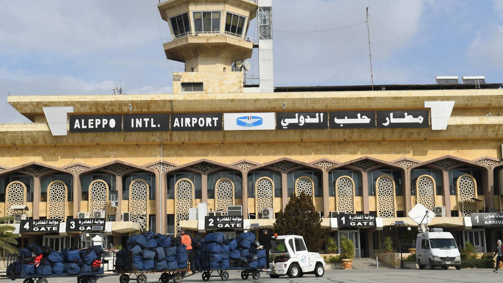 مطار حلب الدولي - أرشيفية