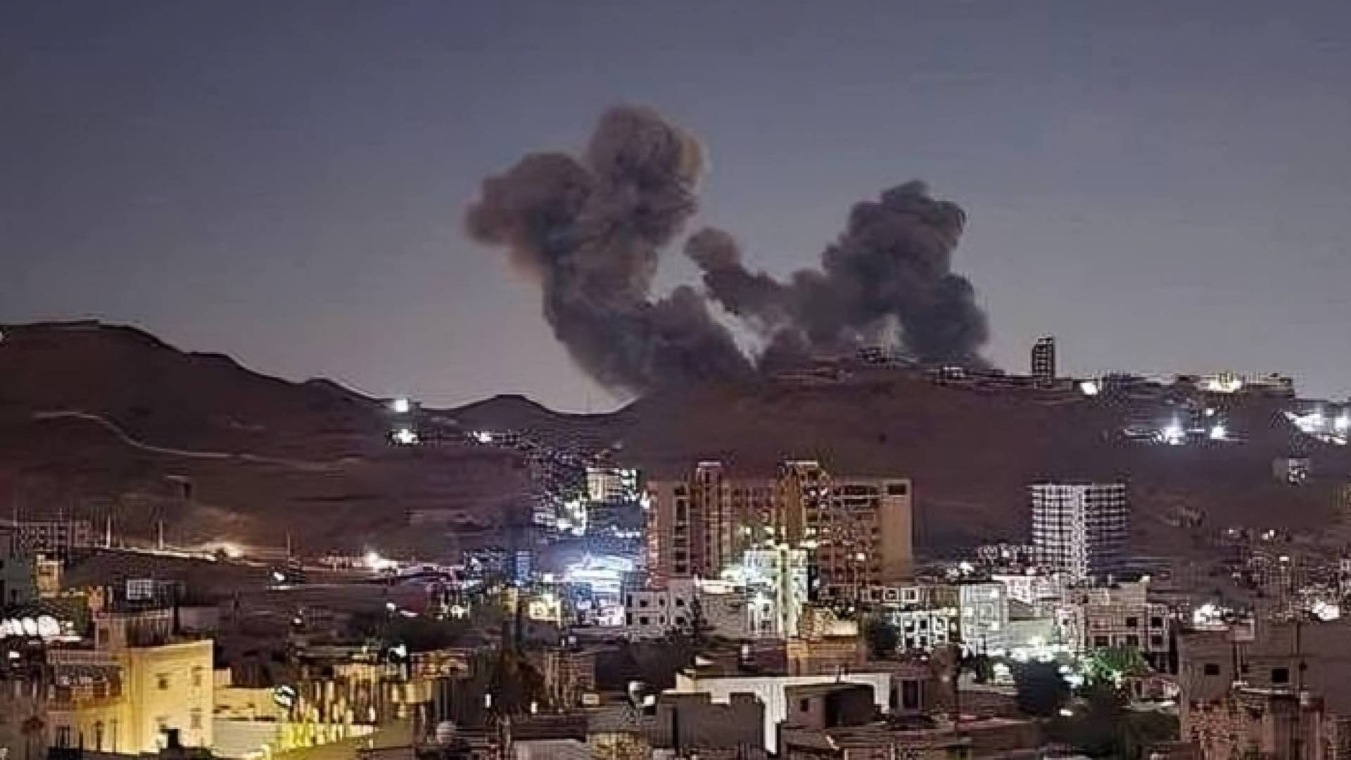 قصف على اليمن