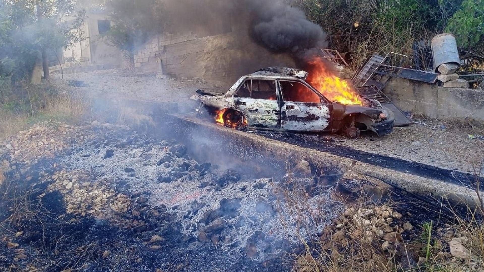 استهداف سيارة في جنوب لبنان