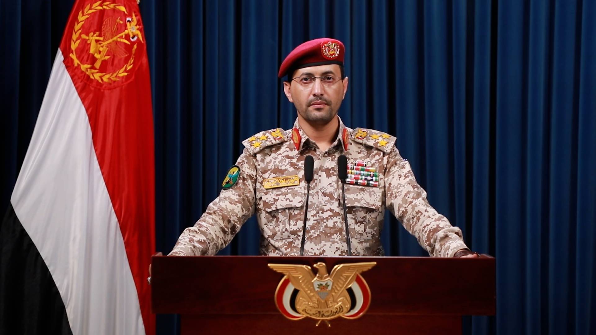 لناطق العسكري باسم أنصار الله الحوثيين يحيى سريع