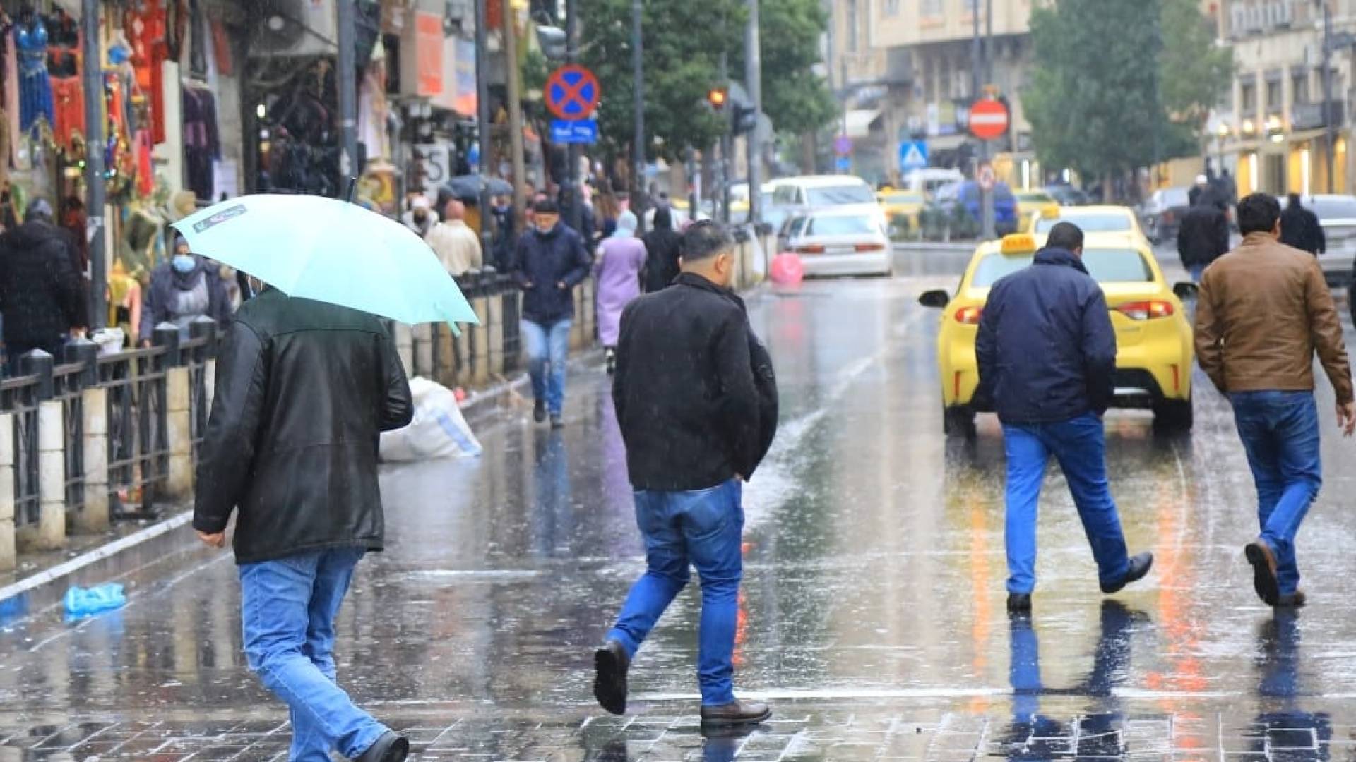 أمطار في الاردن - أرشيفية