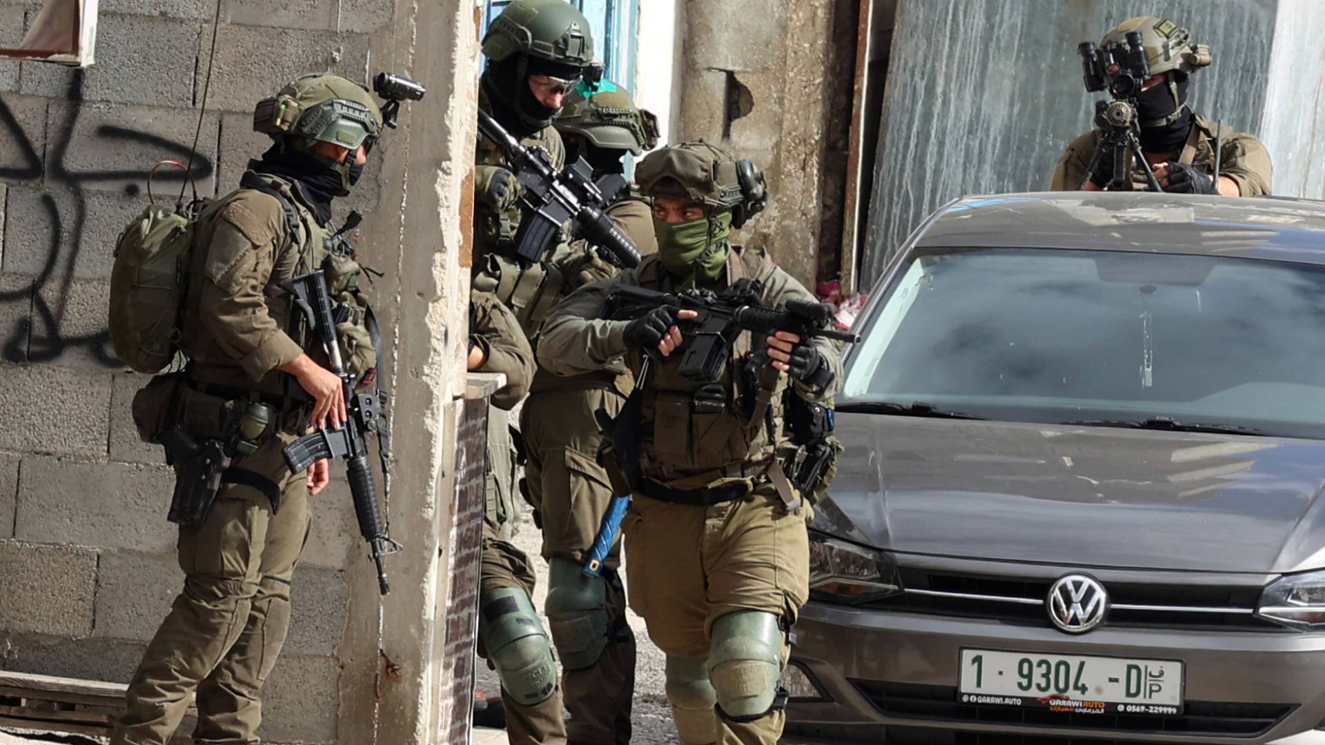 عناصر من جيش الاحتلال في الضفة الغربية