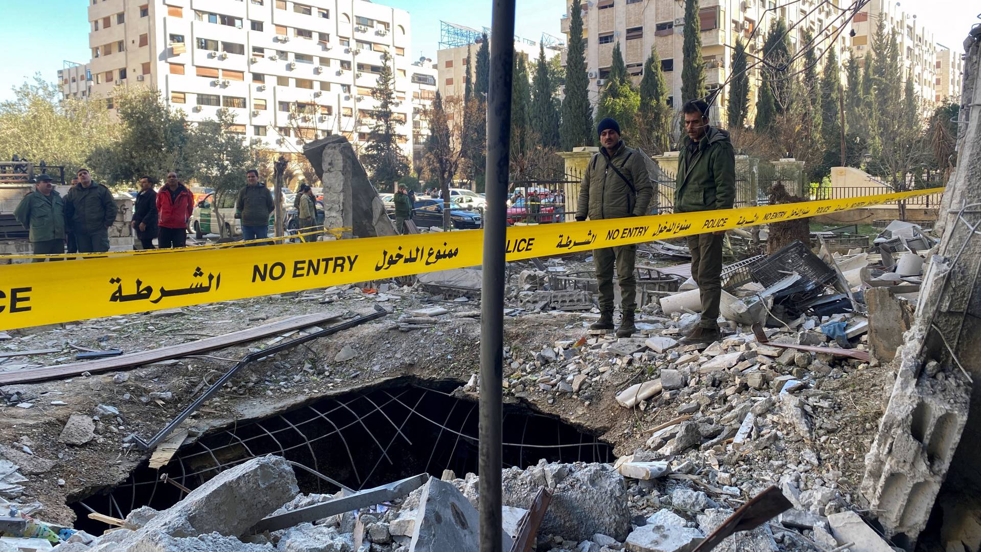 قصف سابق للاحتلال على دمشق - أرشيفية