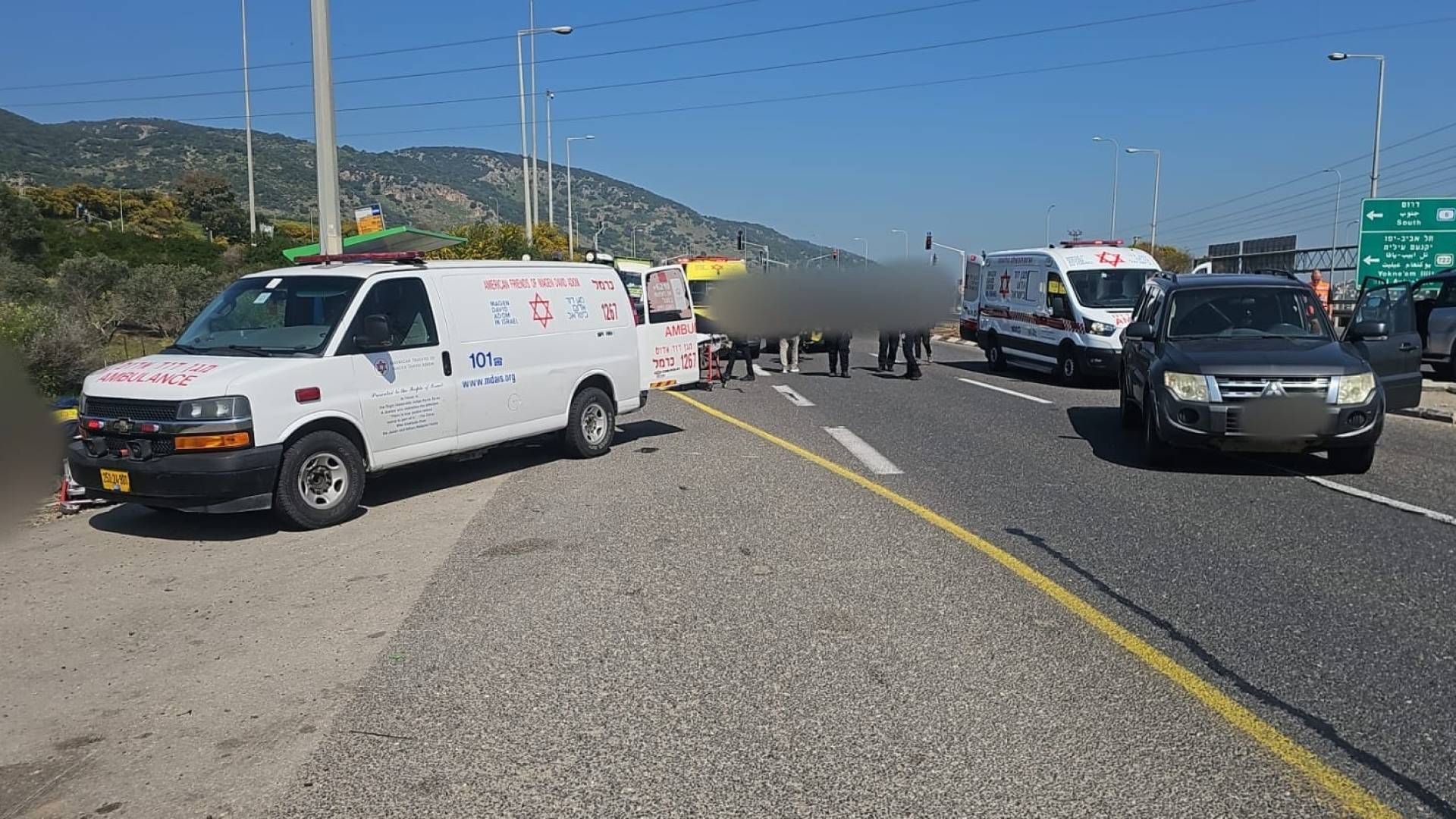 مشهد من موقع العملية