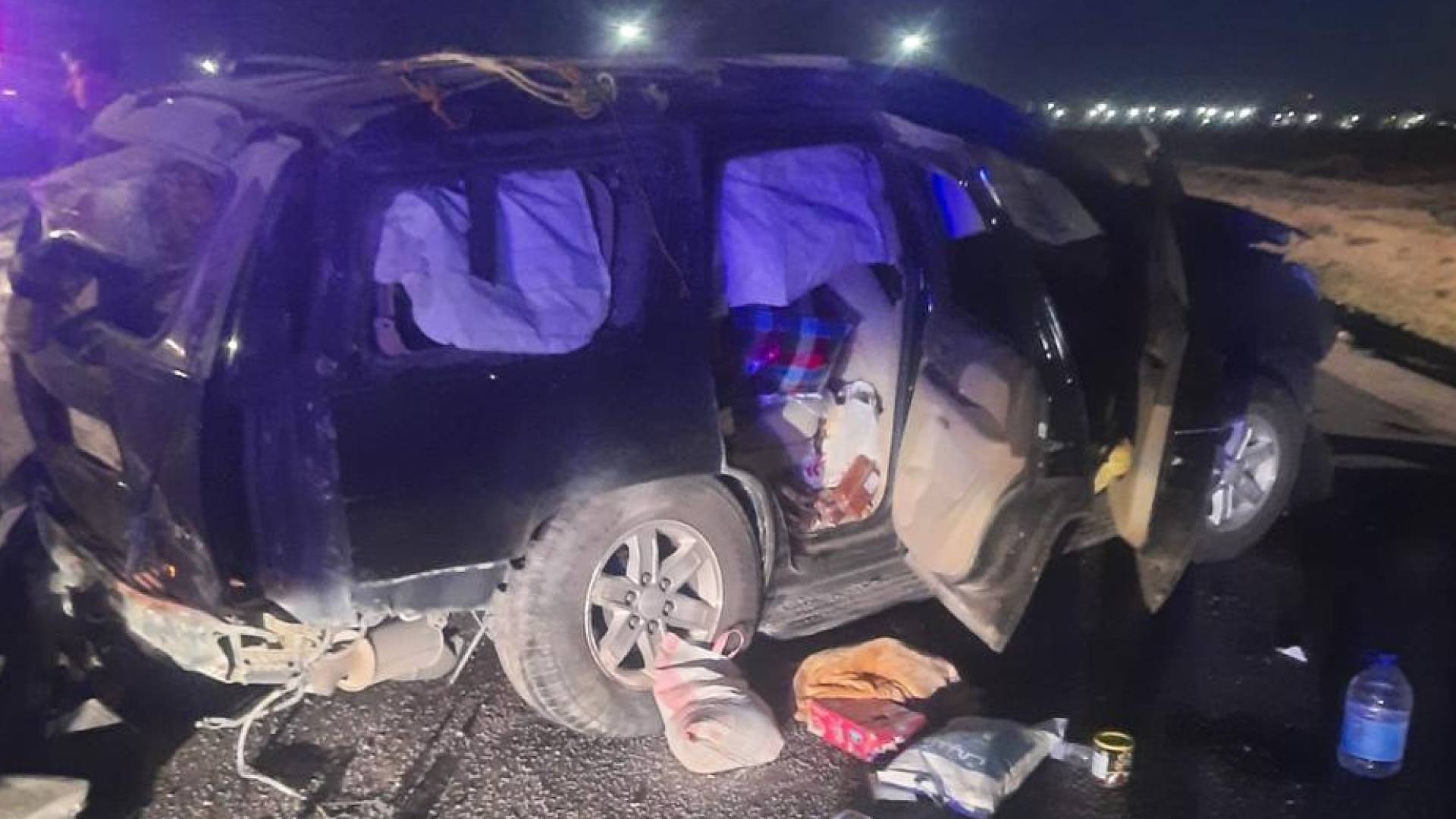 حادث تصادم في المفرق