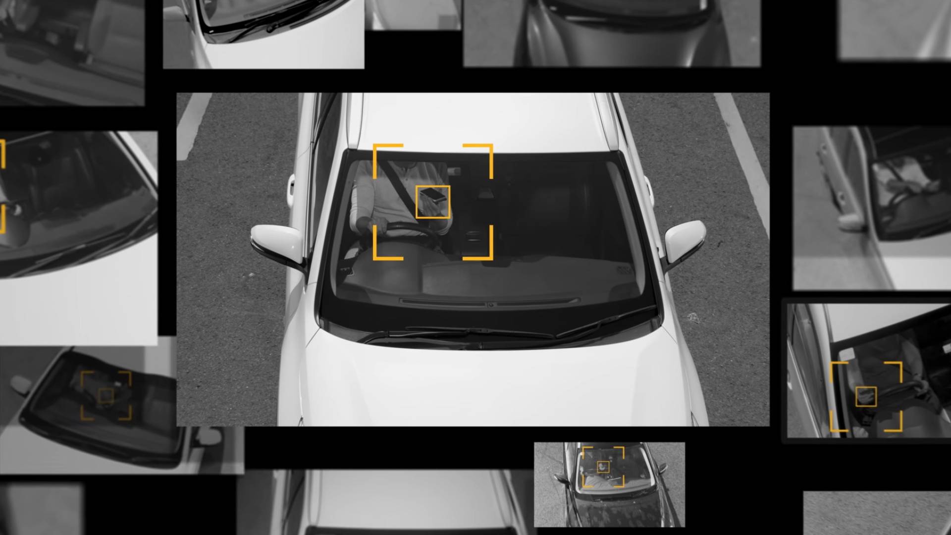 رصد شخص يستخدم هاتف خلوي أثناء القيادة "تعبيرية"