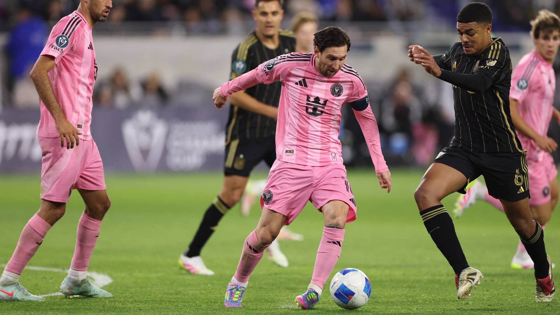 ليونيل ميسي من المباراة