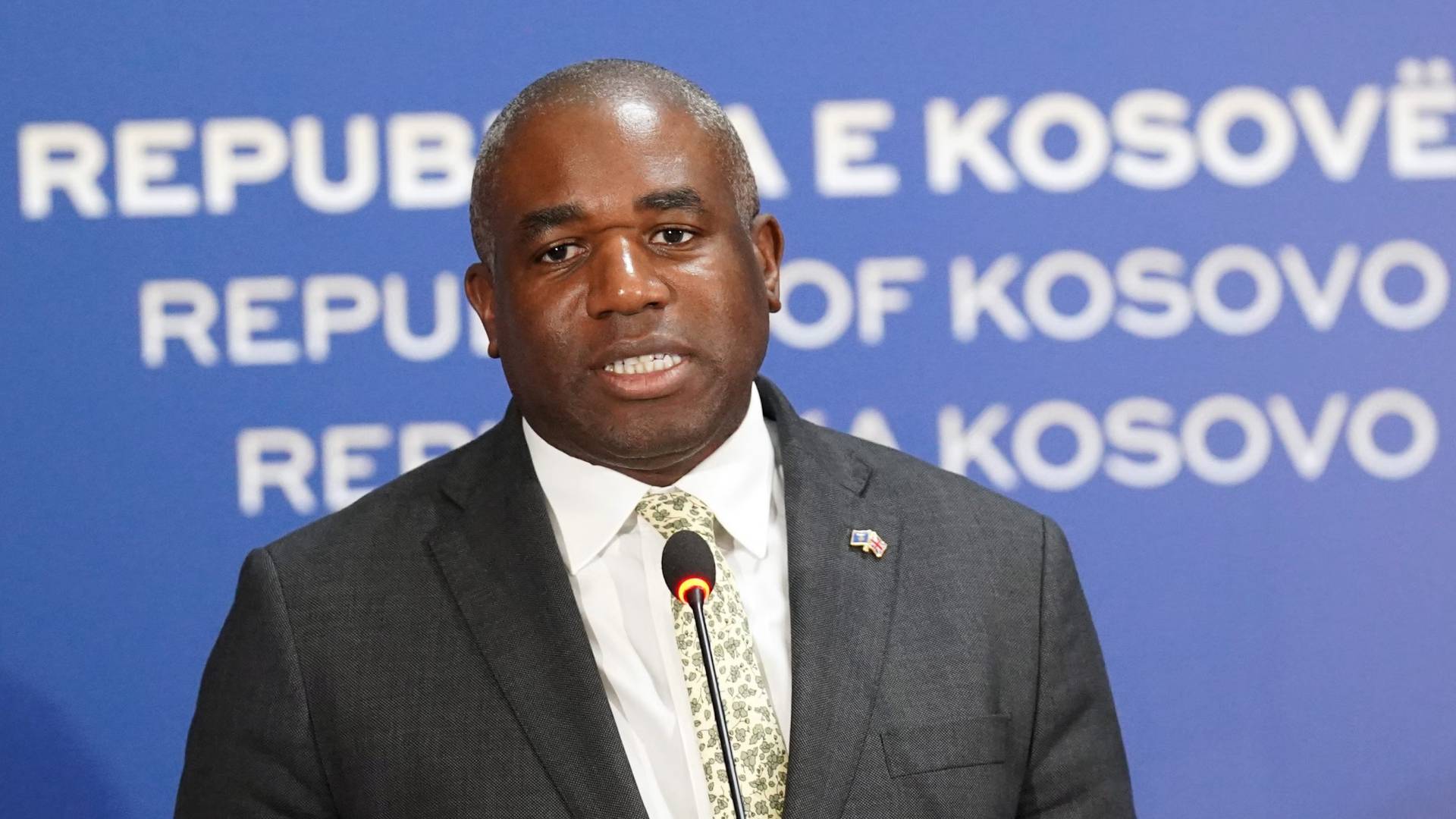 وزير الخارجية البريطاني، ديفيد لامي