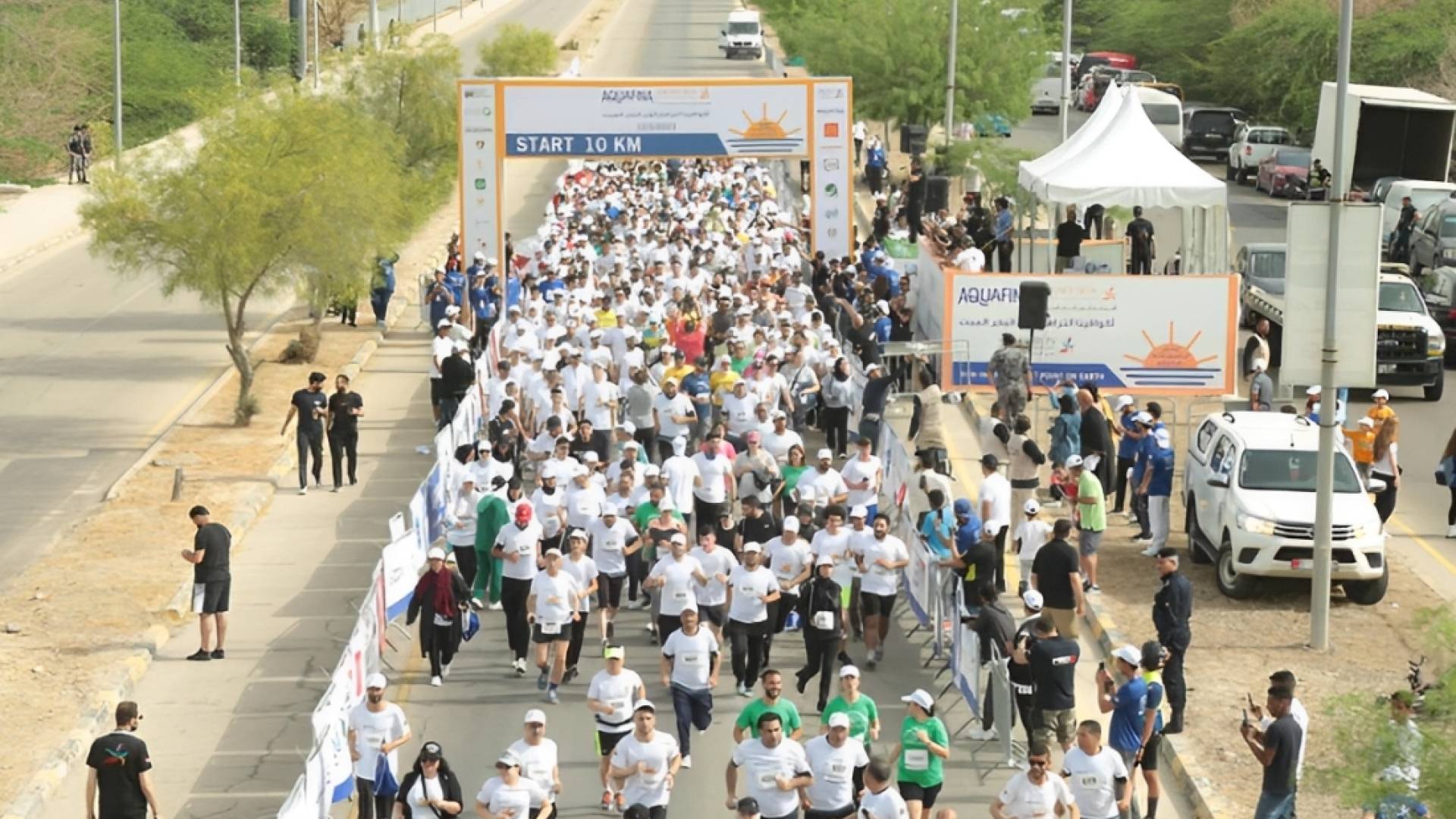 تعرف إلى الطرق المغلقة والبديلة الجمعة مع انطلاق "برومين ألتراماراثون البحر الميت".. خارطة