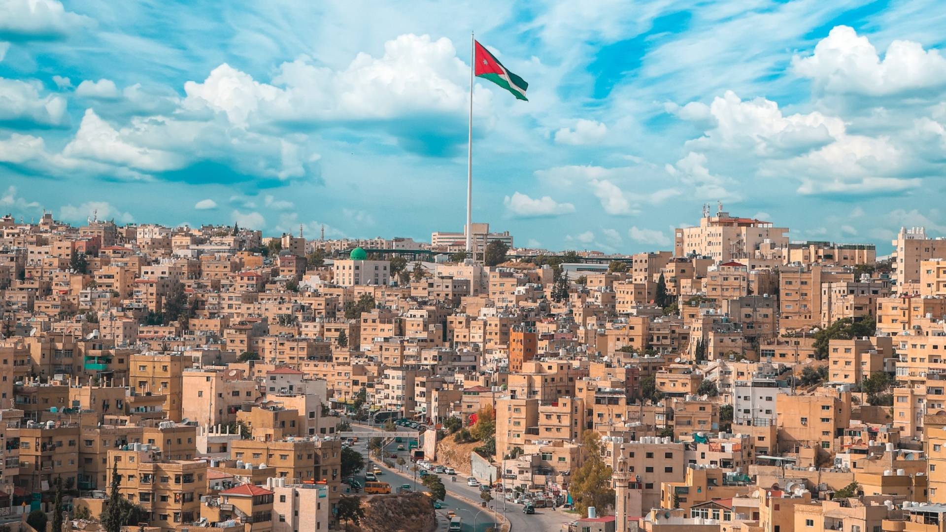 صورة عامة للعاصمة عمان