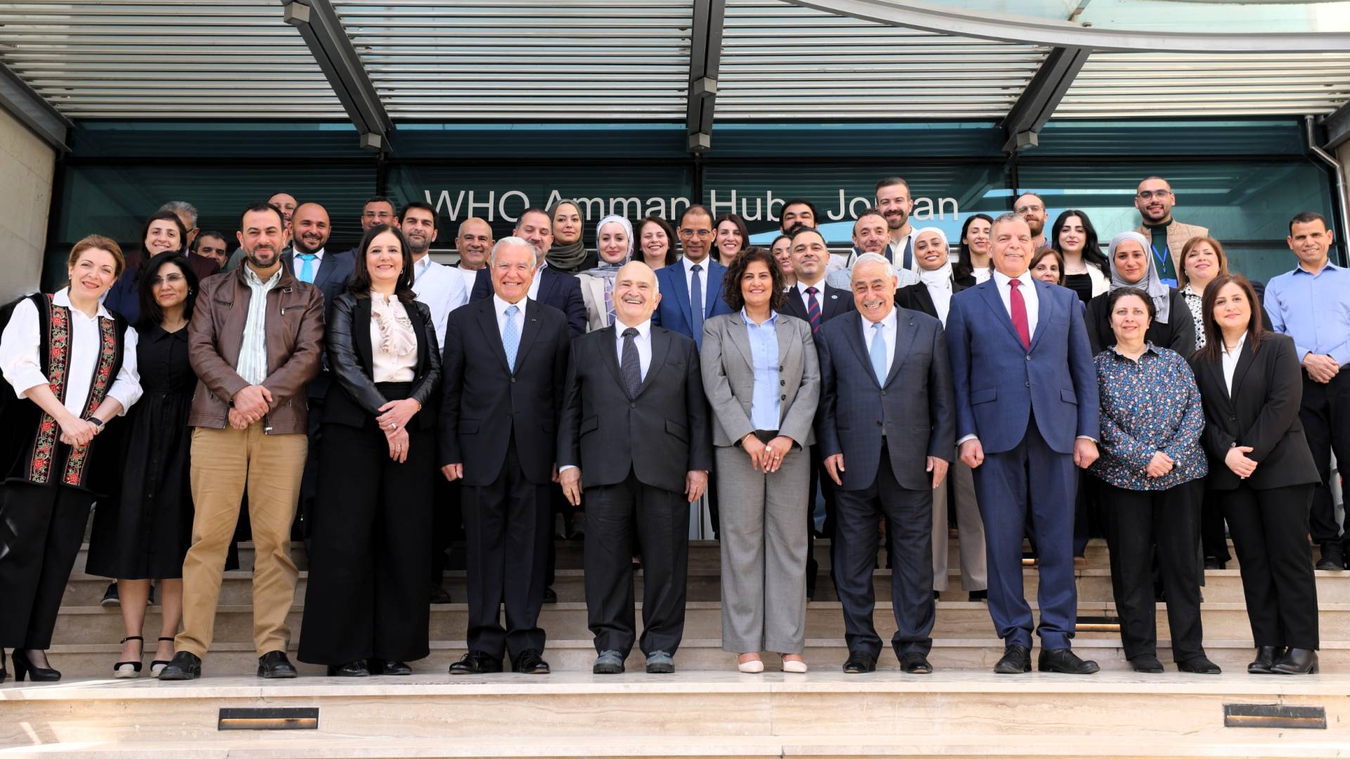 الأمير الحسن بن طلال يزور مقر منظمة الصحة العالمية في الأردن