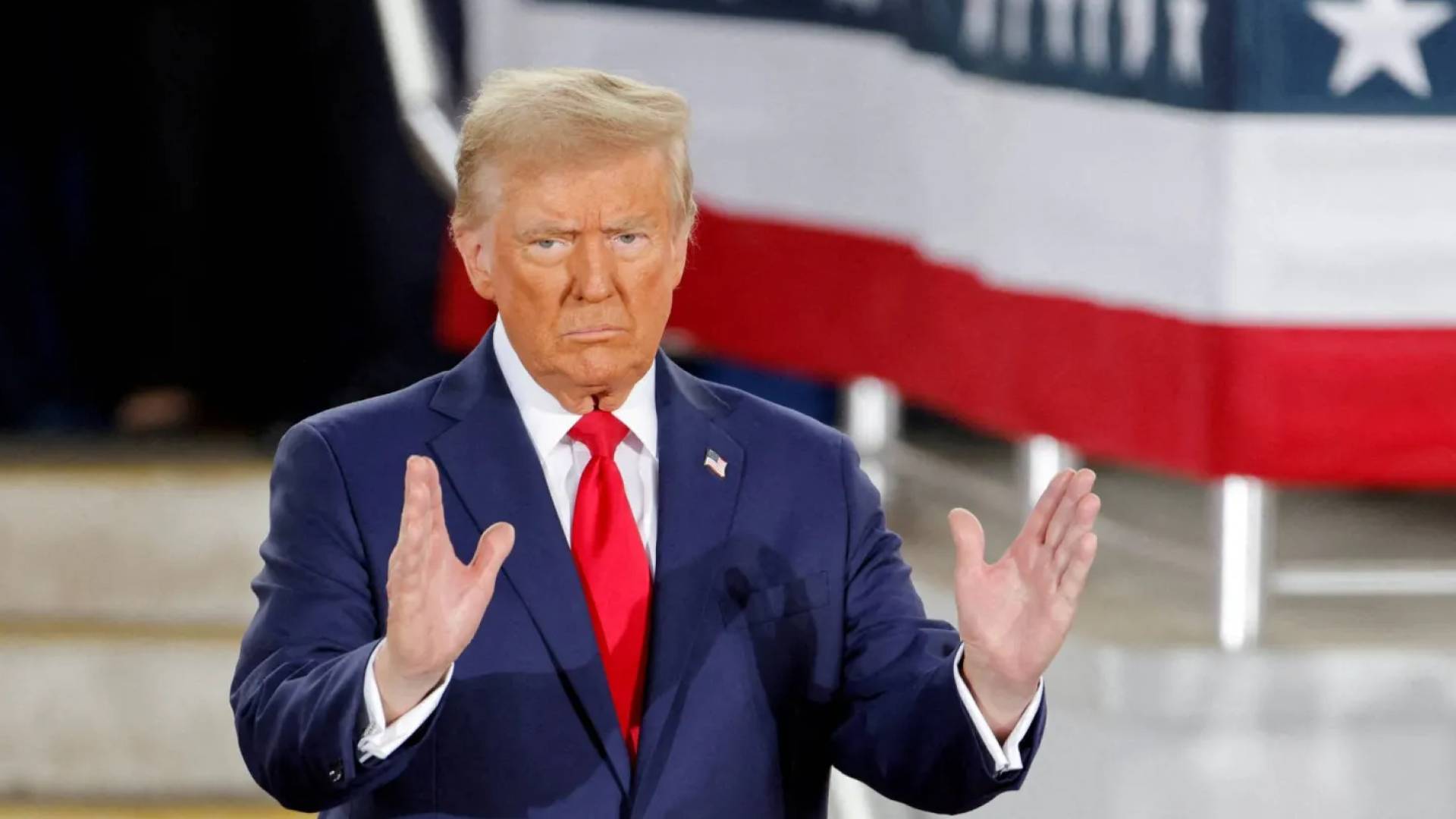 الرئيس الامريكي دونالد ترمب