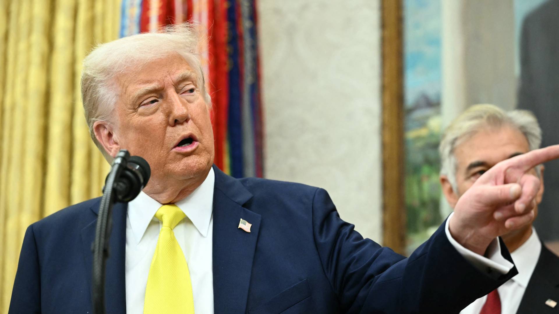 الرئيس الأمريكي دونالد ترمب