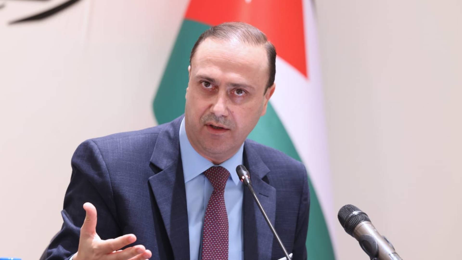 وزير الاتصال الحكومي الناطق الرسمي باسم الحكومة الدكتور محمد المومني