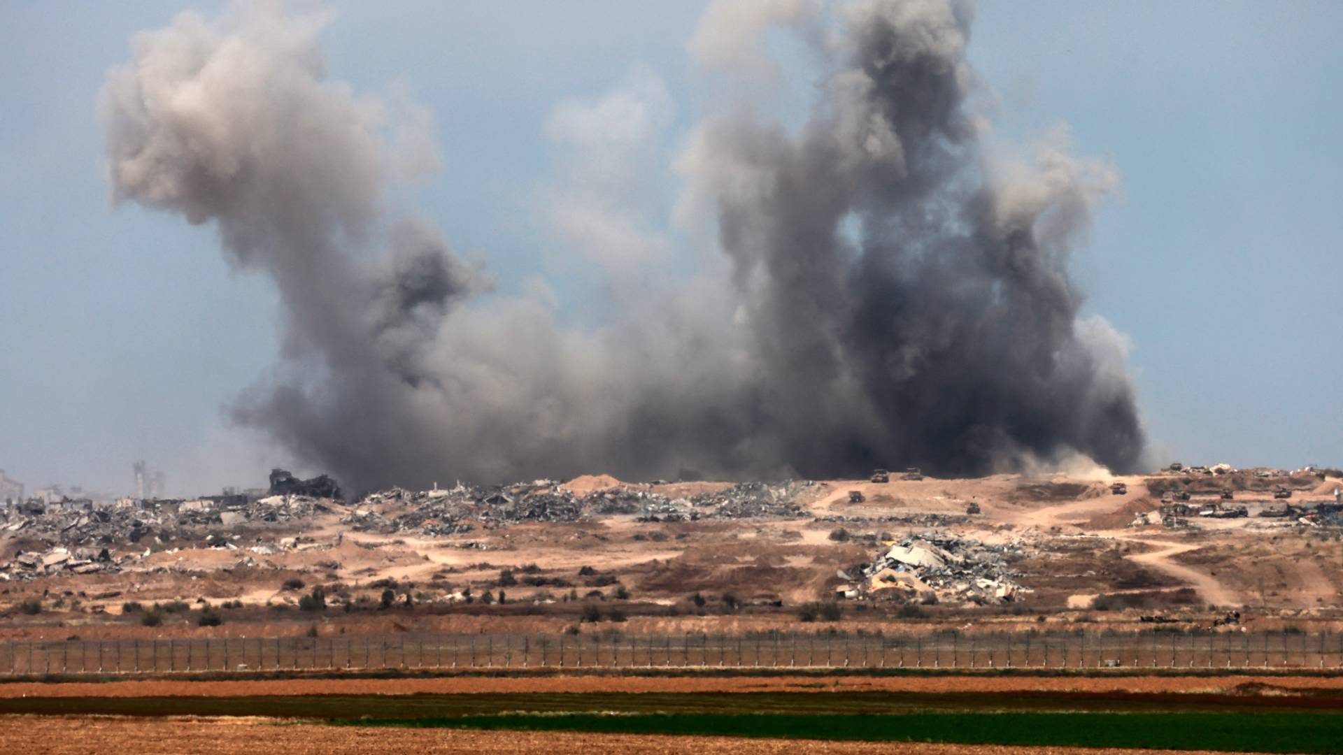 قذائف في قطاع غزة