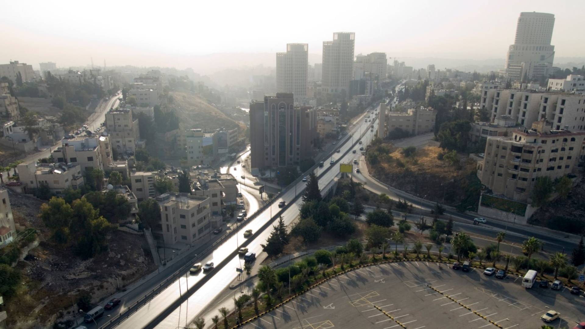 لقطة للعاصمة عمان