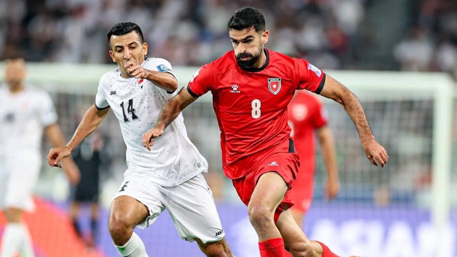 المنتخب الأردني والمنتخب العراقي