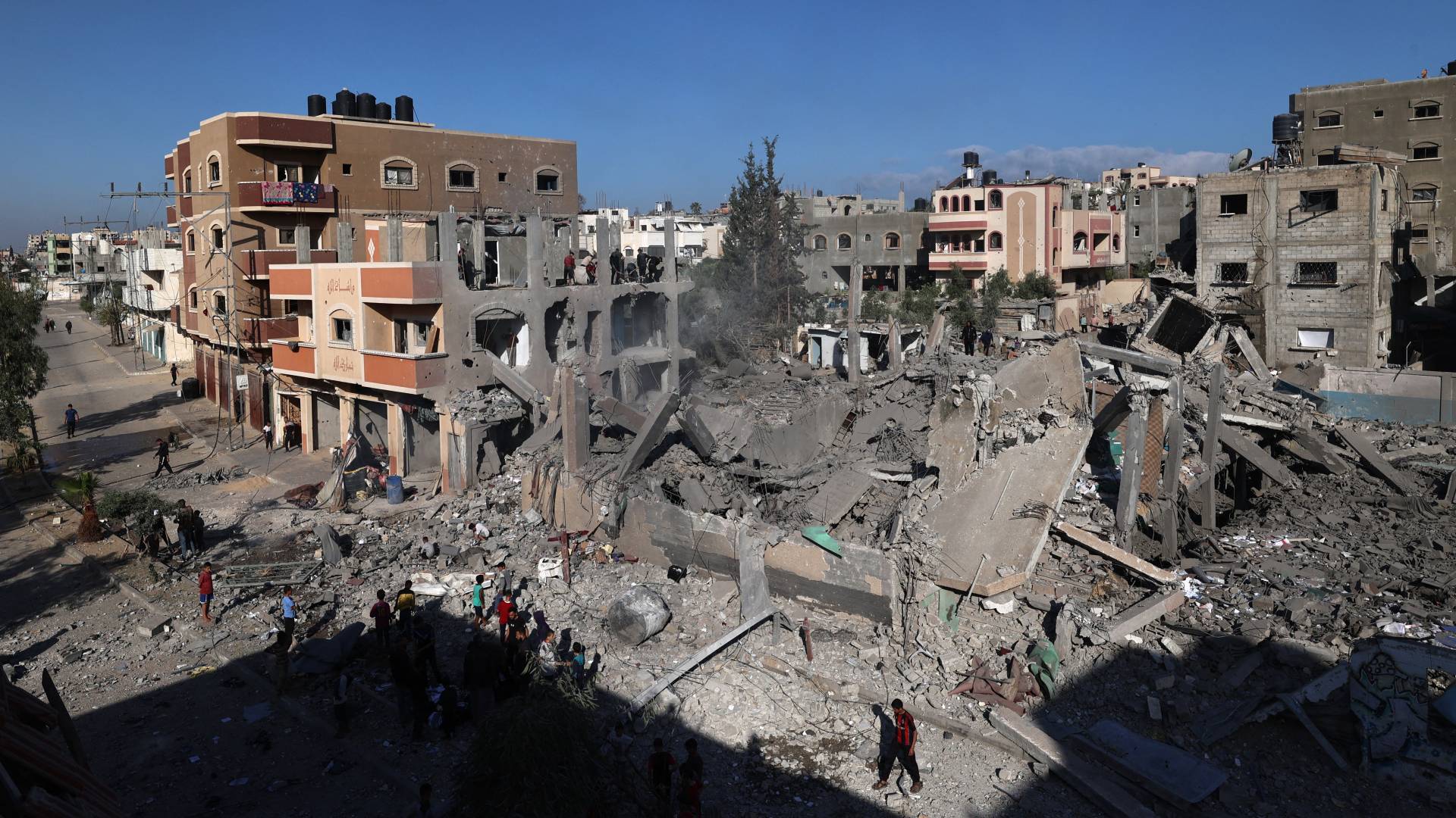 آثار الدمار في قطاع غزة