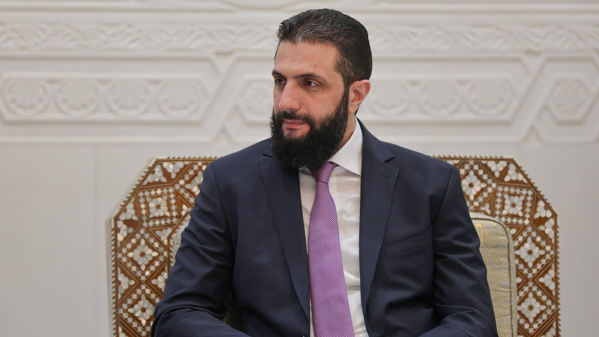 الرئيس السوري أحمد الشرع