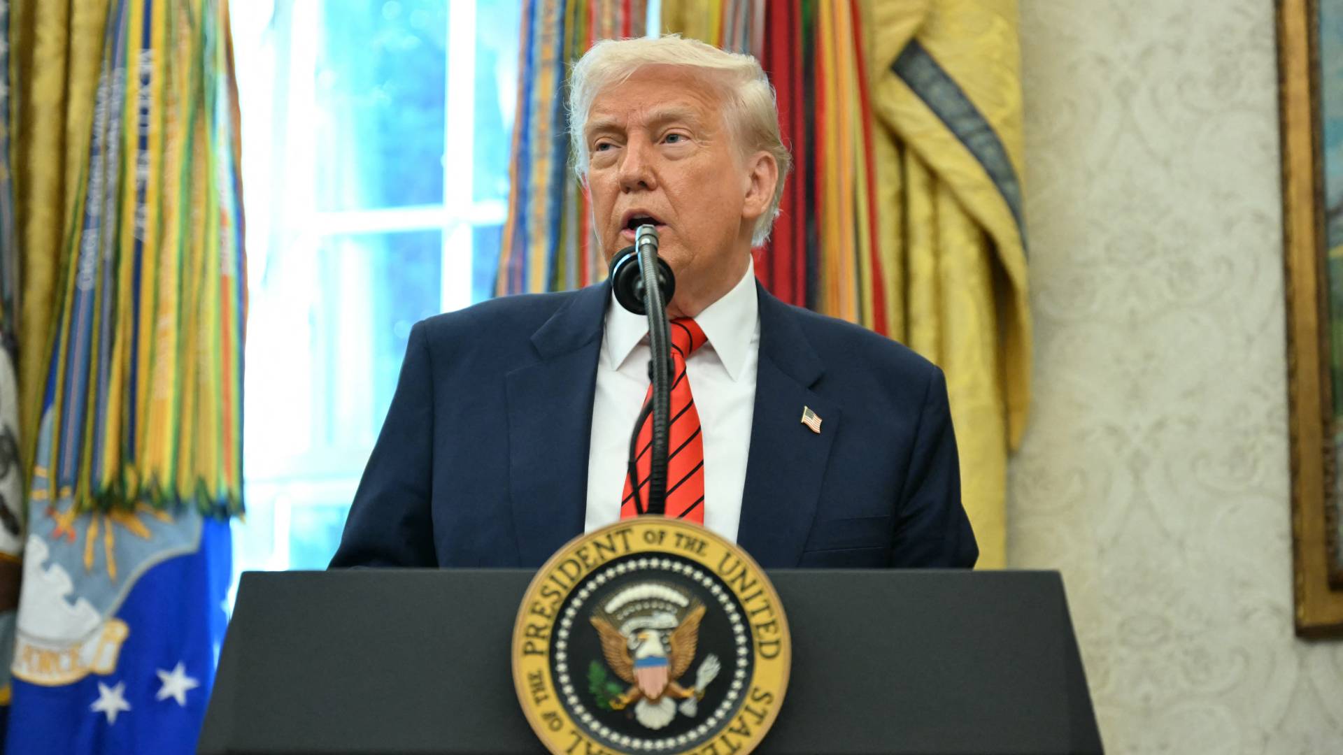 الرئيس الأمريكي دونالد ترمب